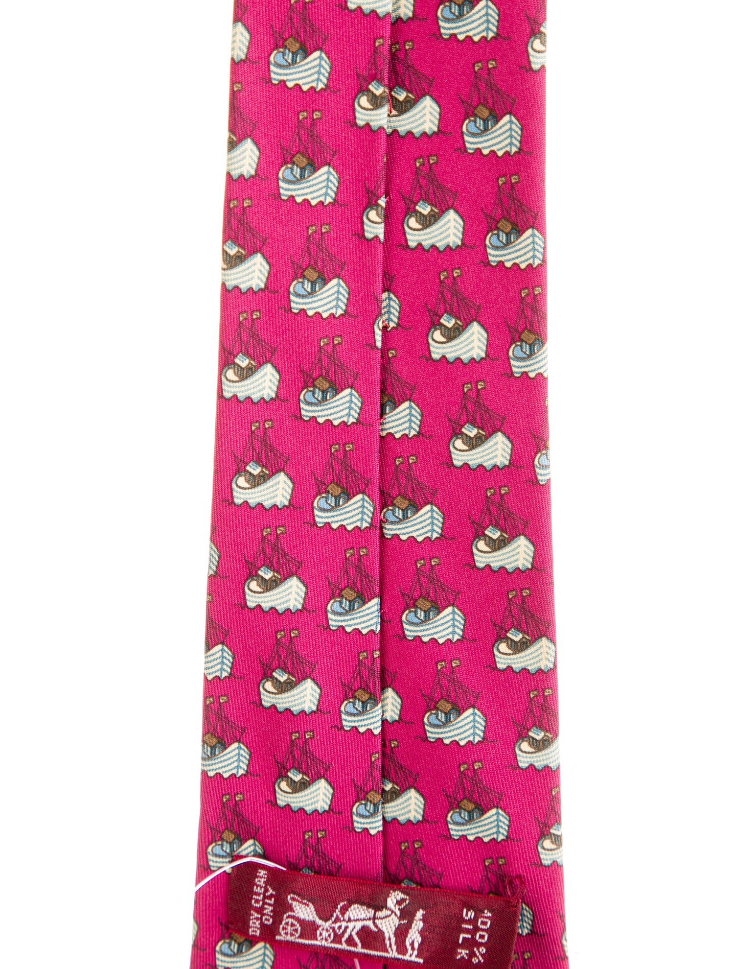 Hermès Silk patterned tie