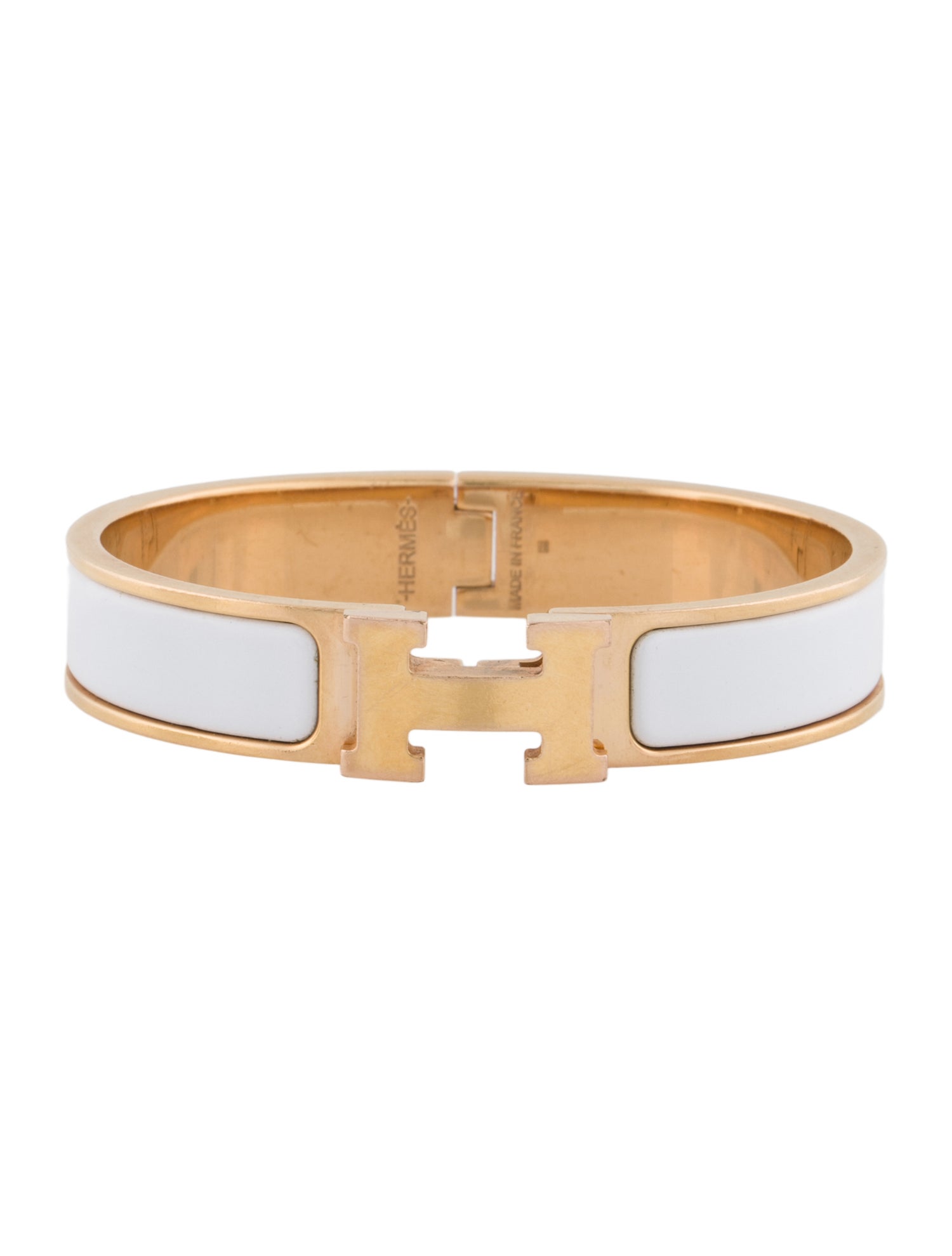 Hermès Clic H Bangle Bracelet