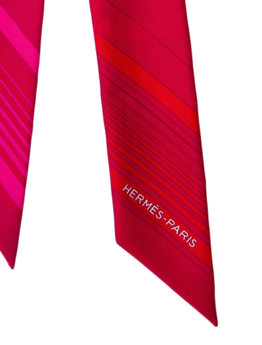 Hermès Ex-Libris Silk Twilly Silk Twilly Scarf