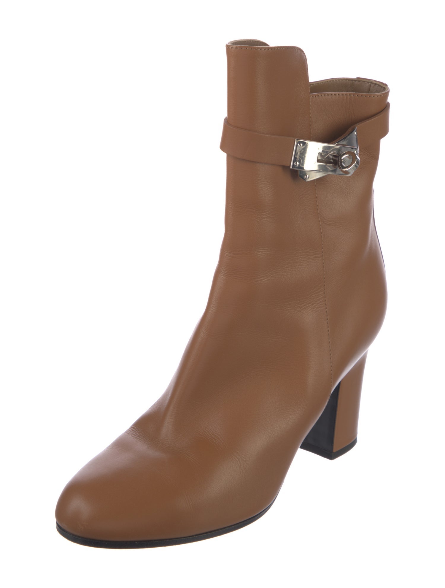 Hermès Joueuse Leather Boots
