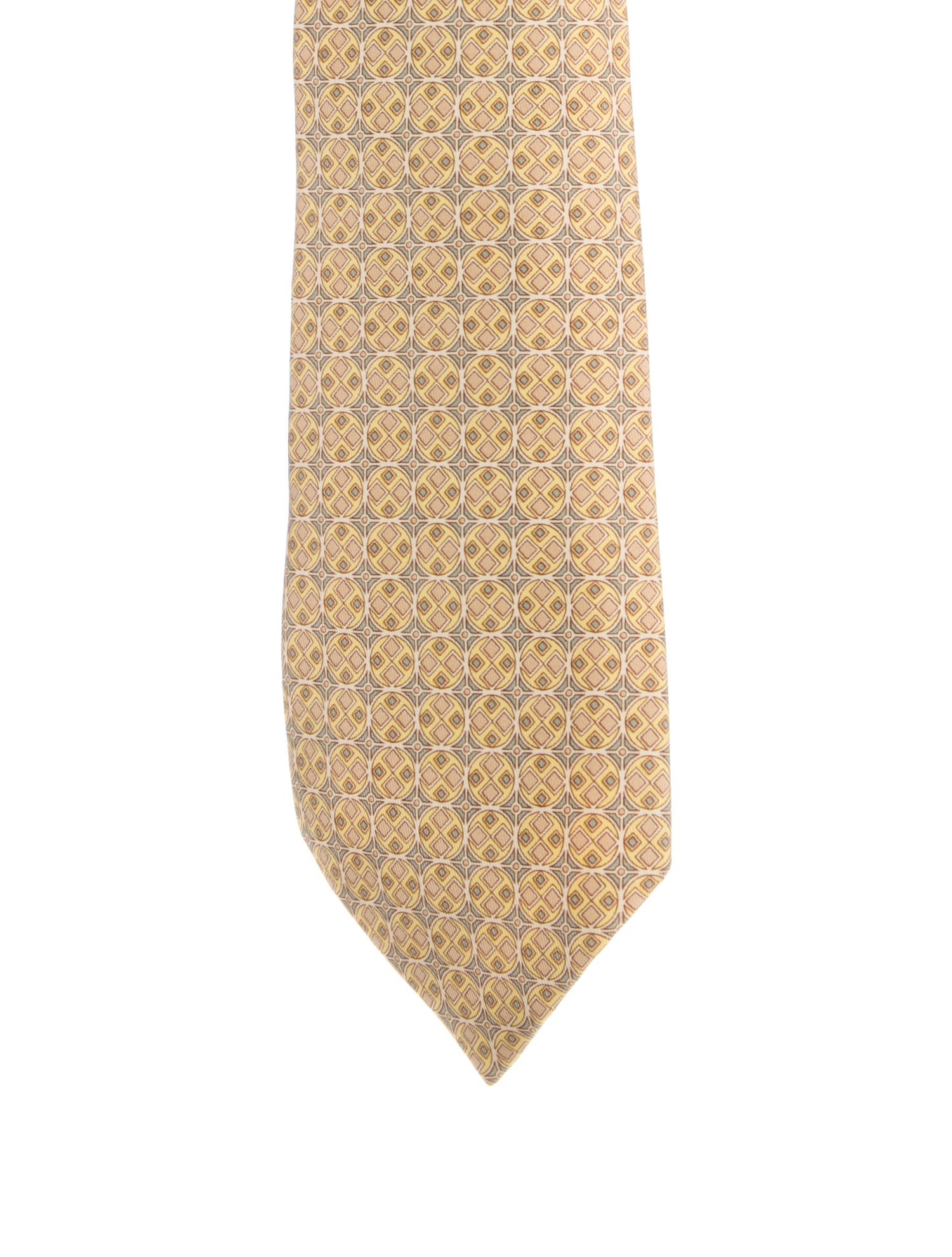 Hermès Silk Patterned Tie