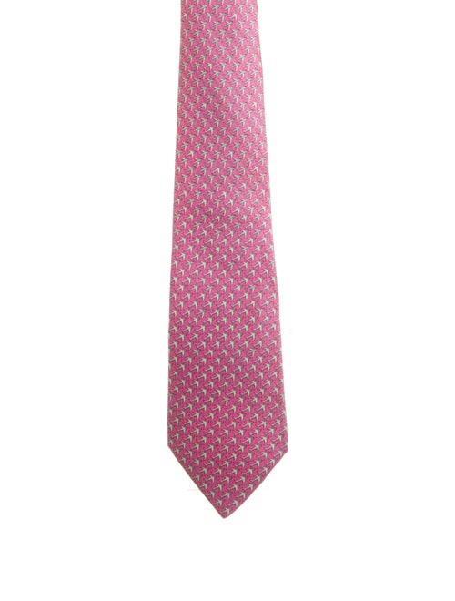 Hermès Silk Pattern tie