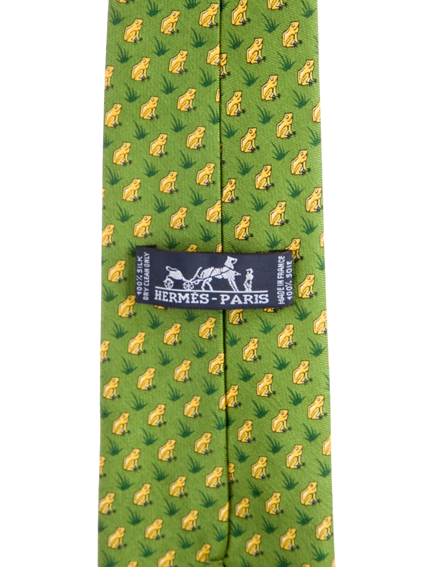 Hermès Silk Pattern Tie