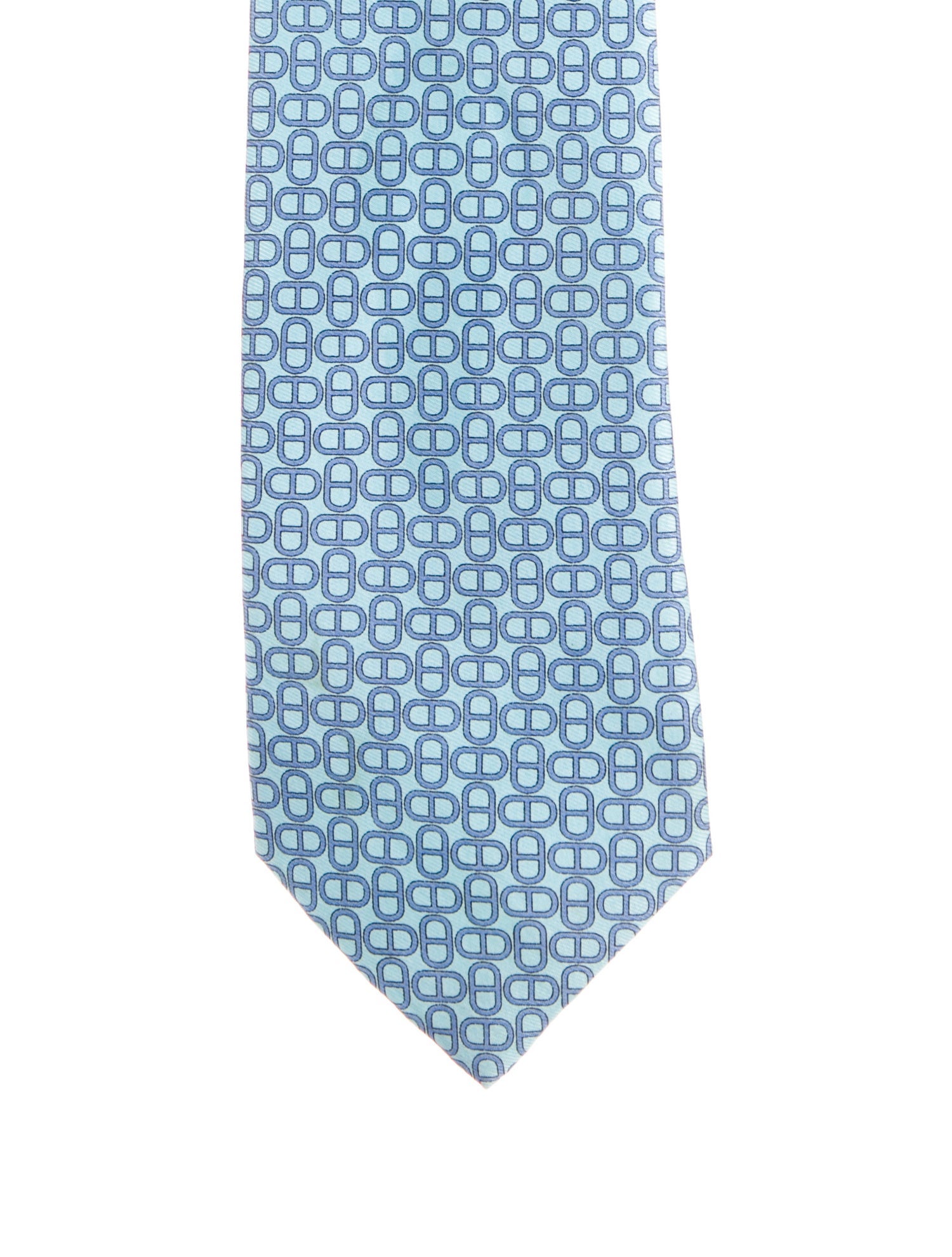 Hermès Silk Pattern Tie