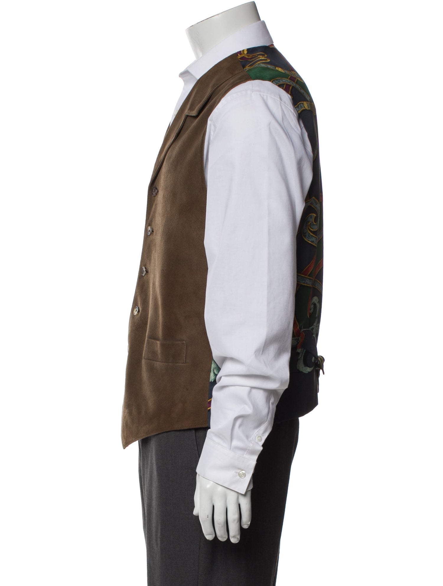 Hermès Lambskin Suit Vest