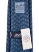 Hermès Patterned Silk Tie