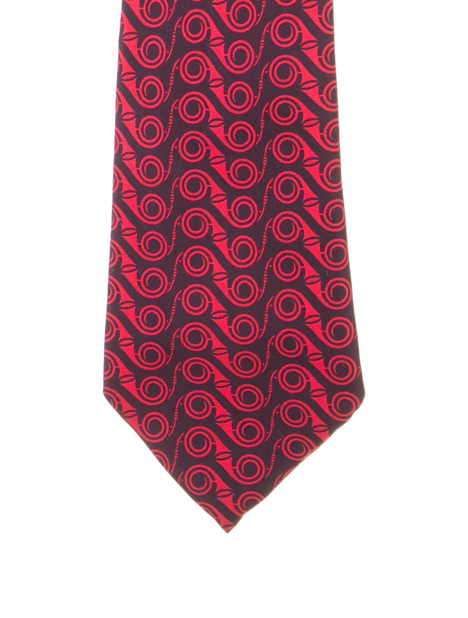 Hermès Silk Patterned Tie
