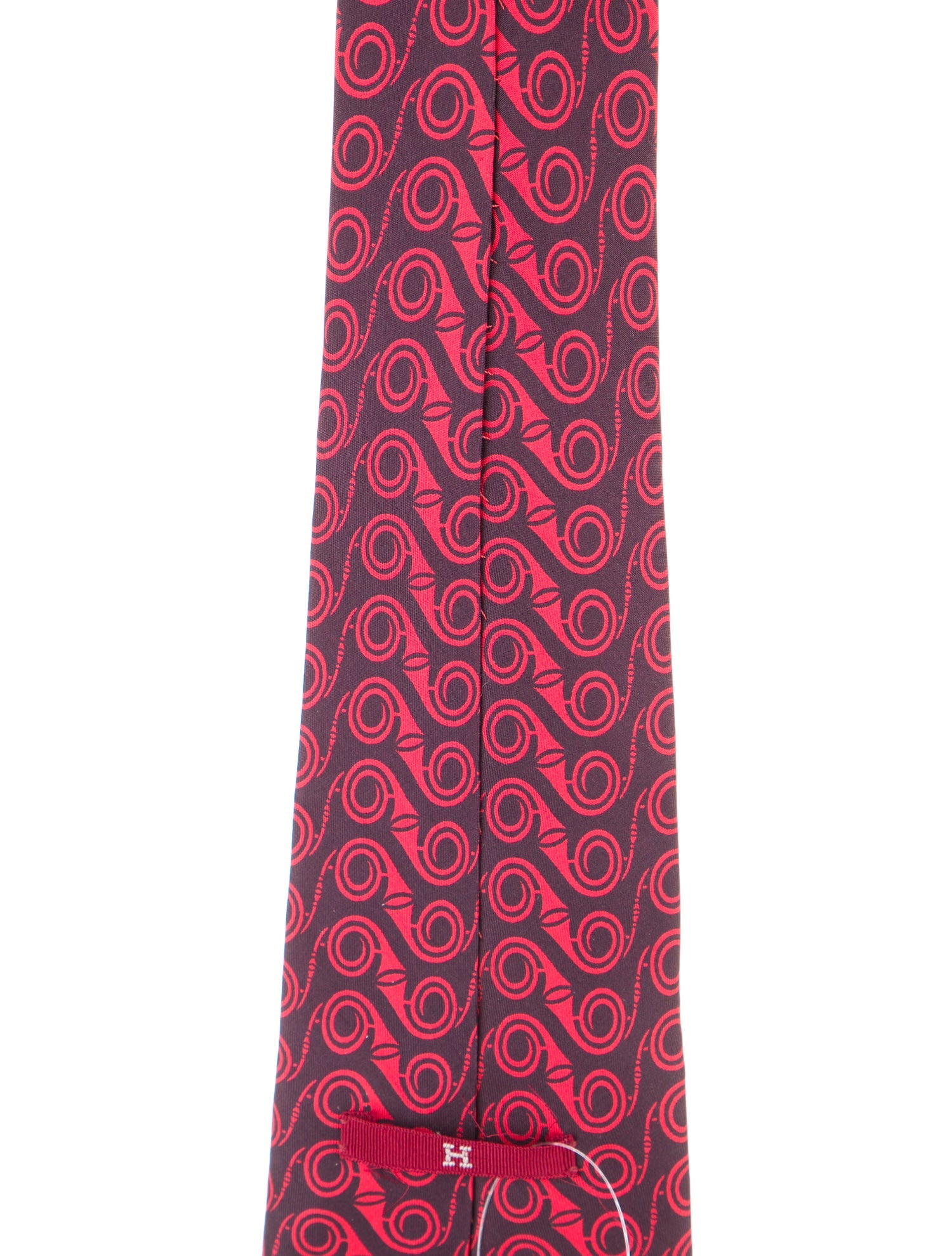 Hermès Silk Patterned Tie