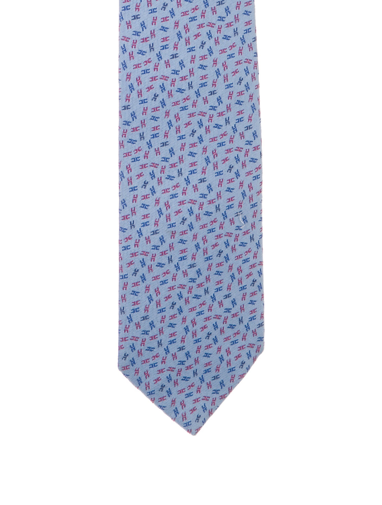 Hermès Silk Patterned Tie