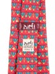 Hermès Silk Patterned tie