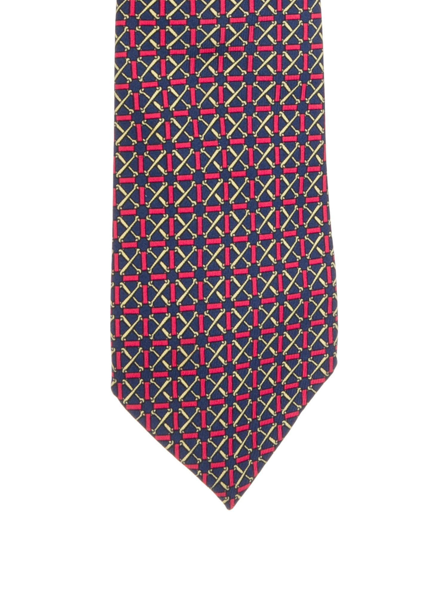 Hermès Silk Patterned Tie