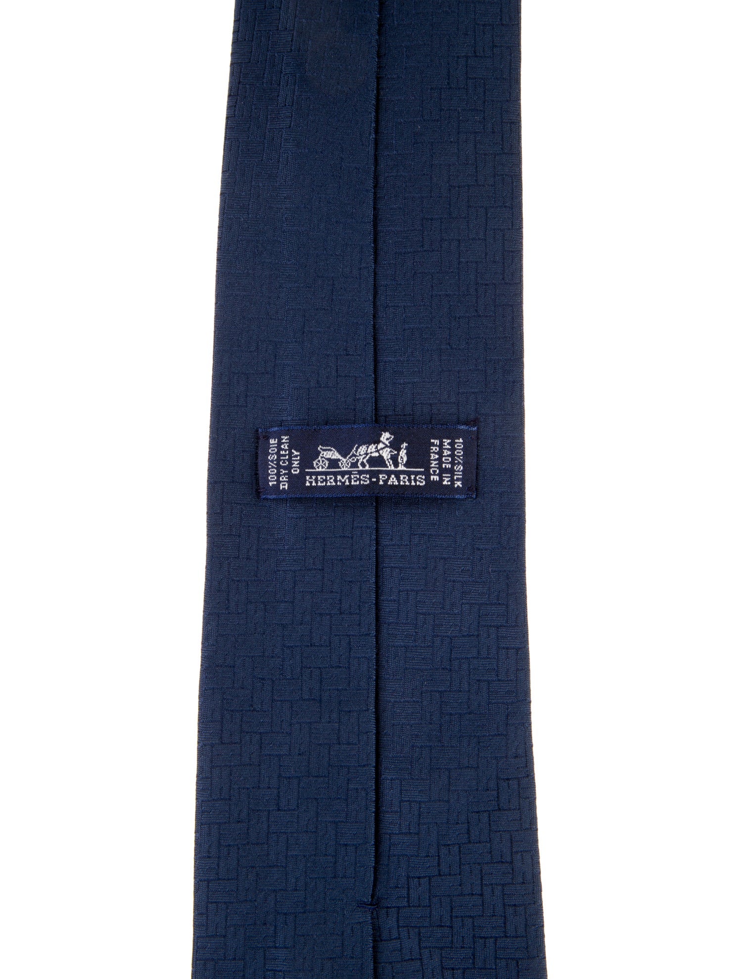 Hermès Pattern Print Tie