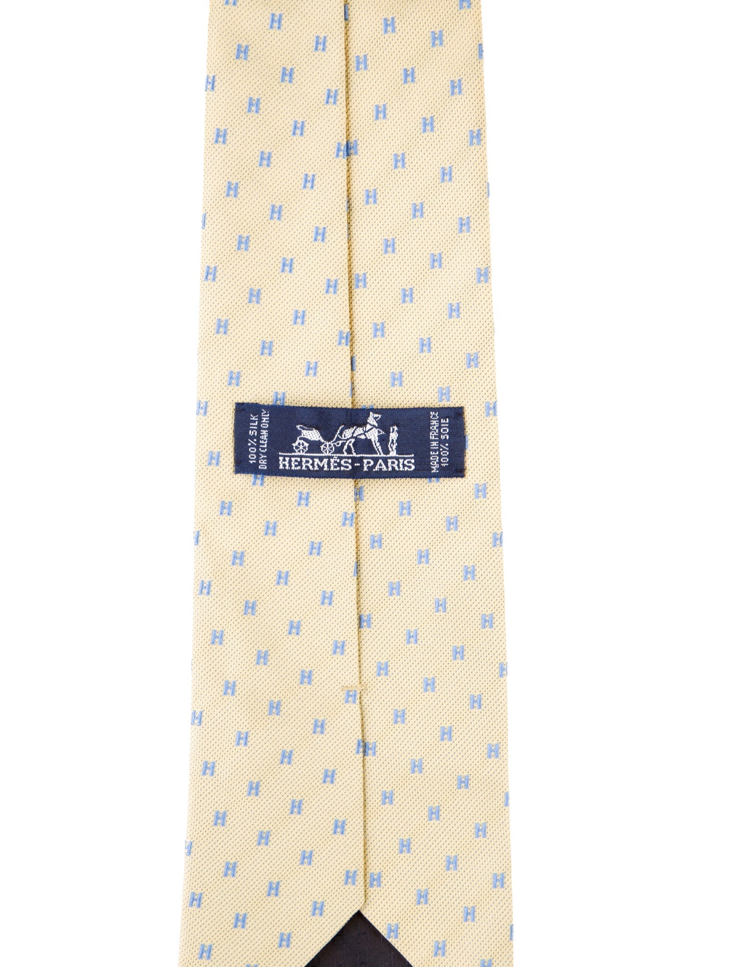 Hermès Silk Pattern Tie