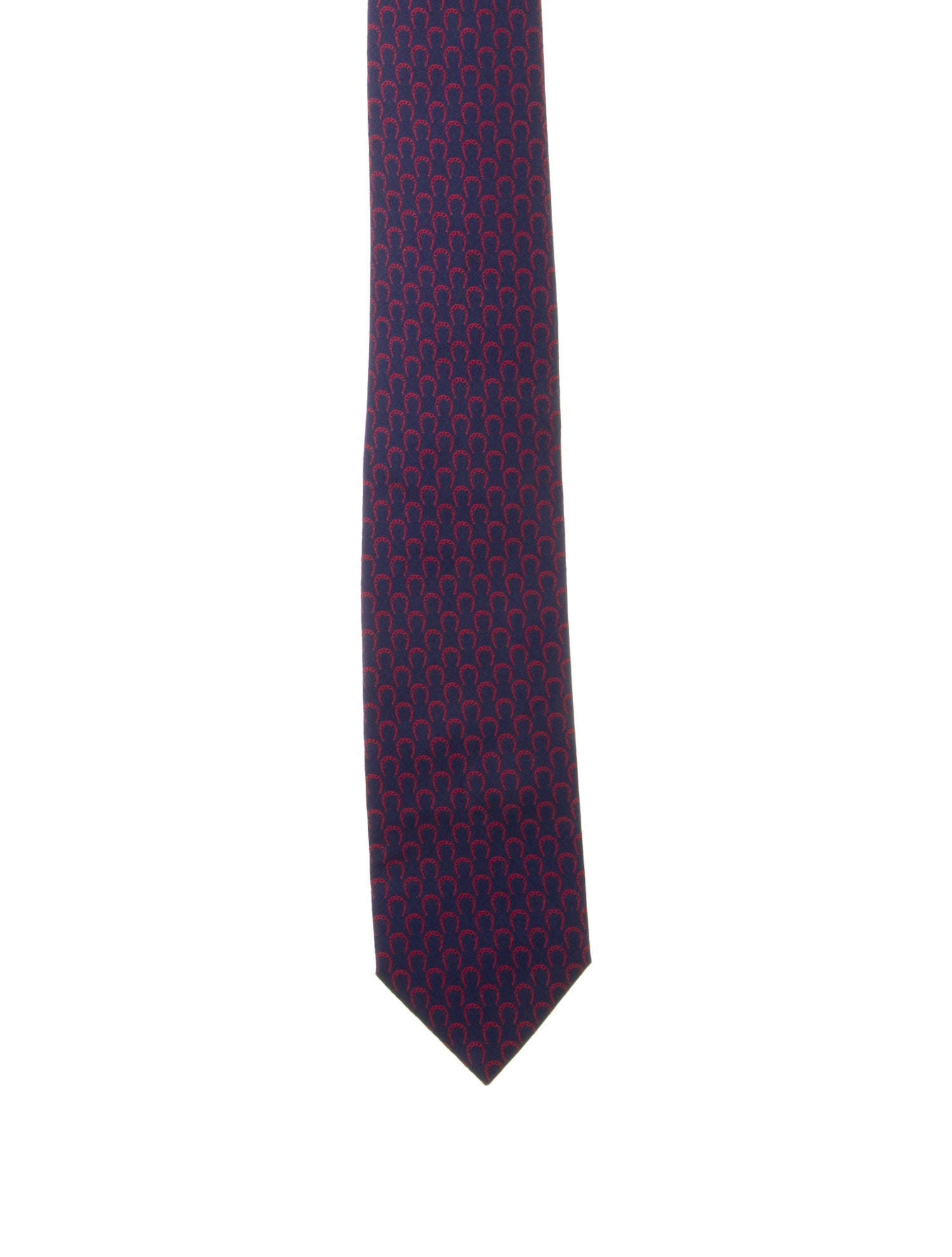 Hermès Silk Printed Tie