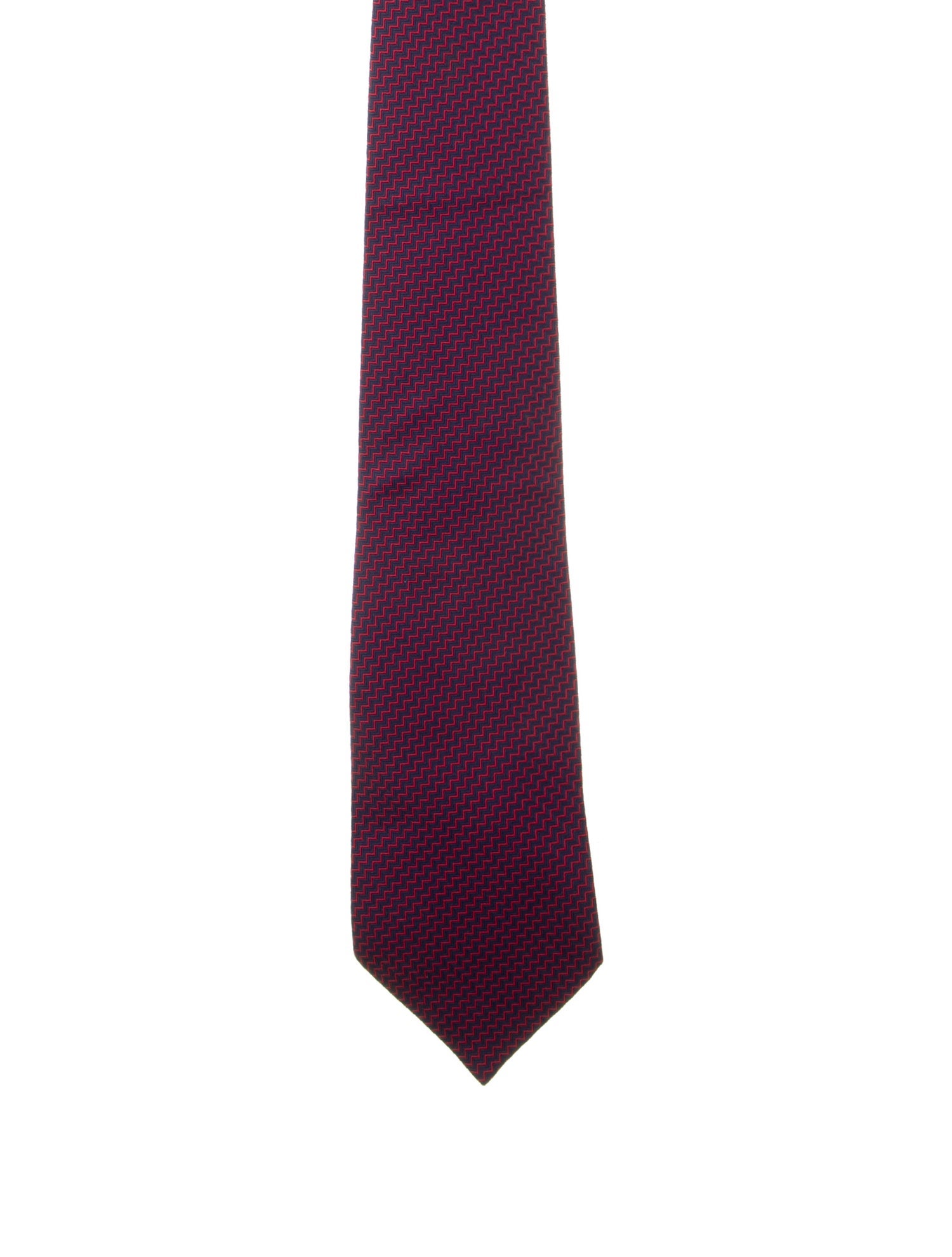 Hermès Silk Printed Tie