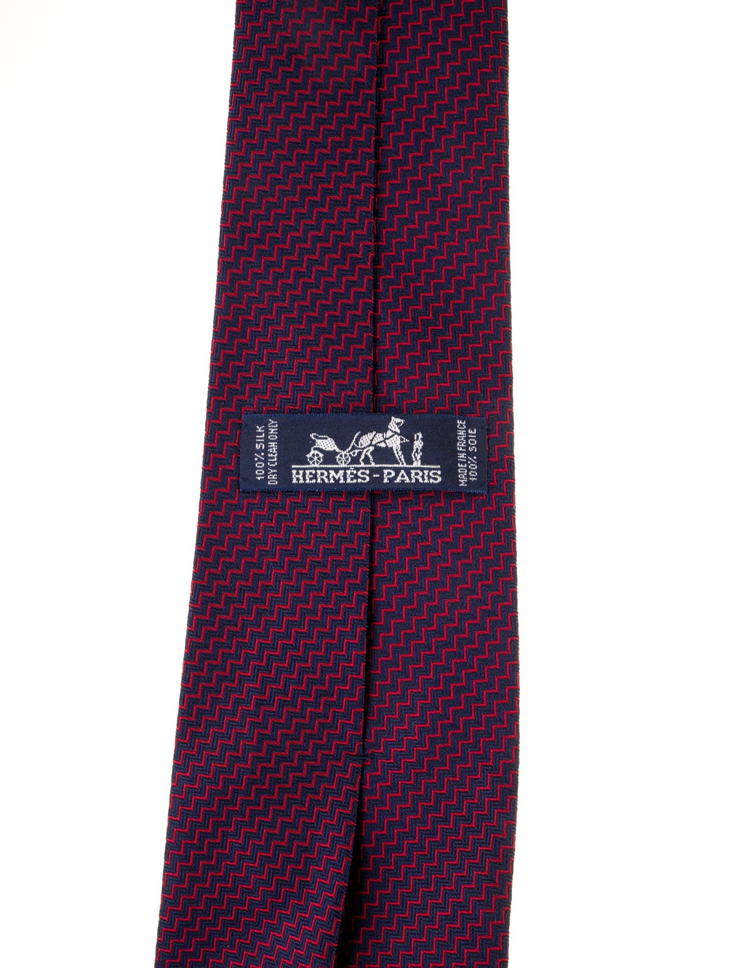 Hermès Silk Printed Tie