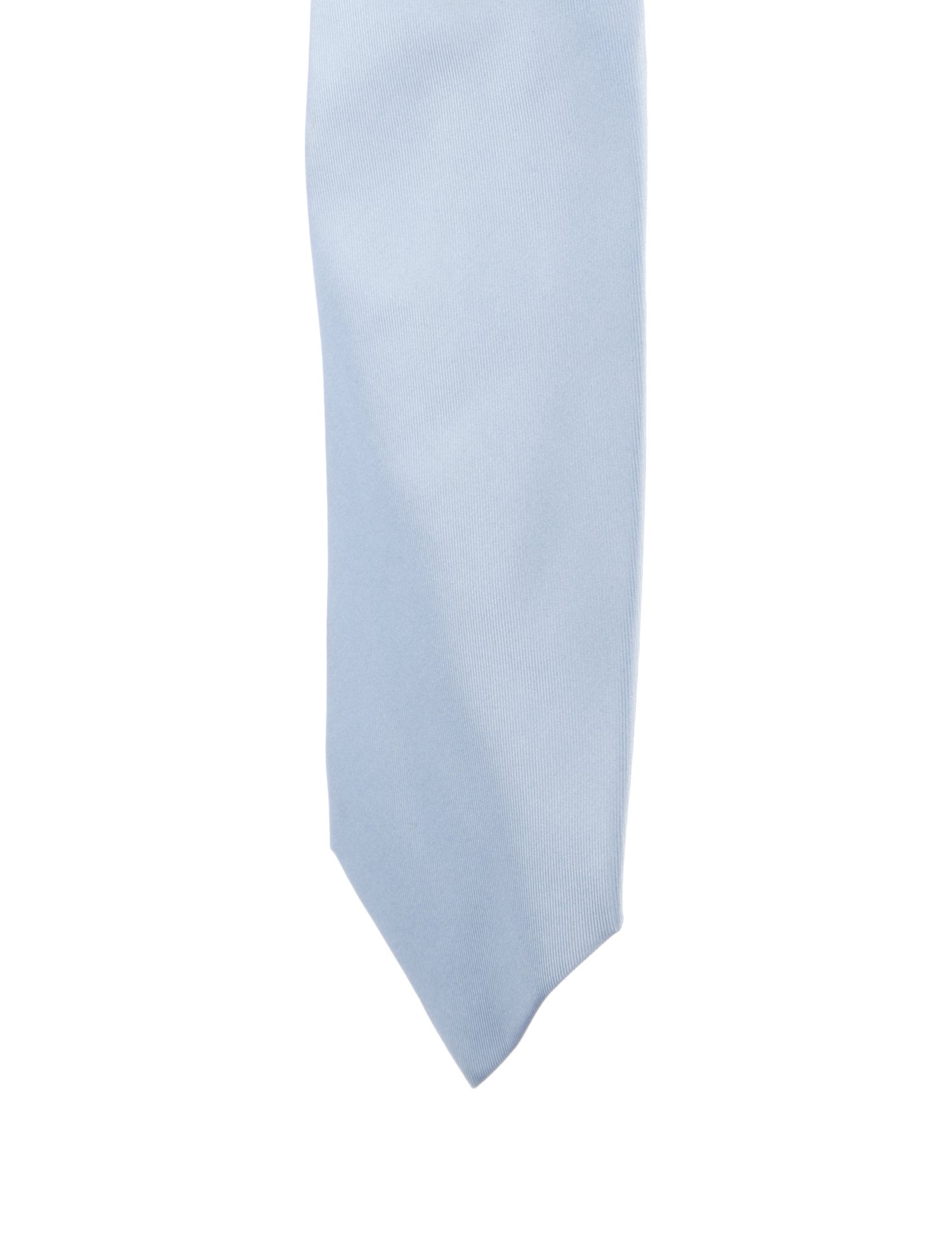 Hermès Solid Silk Tie
