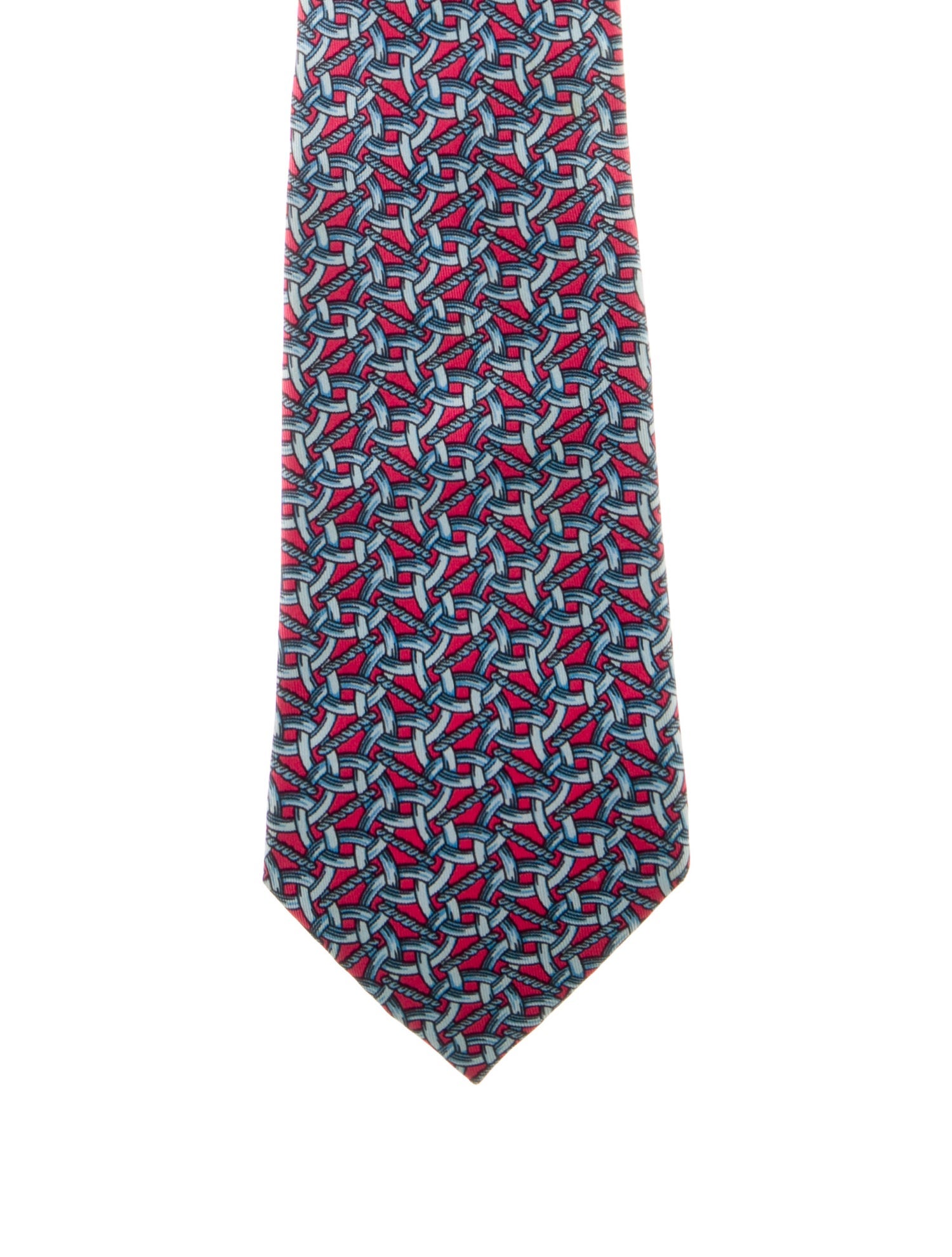 Hermès Silk Patterned Tie