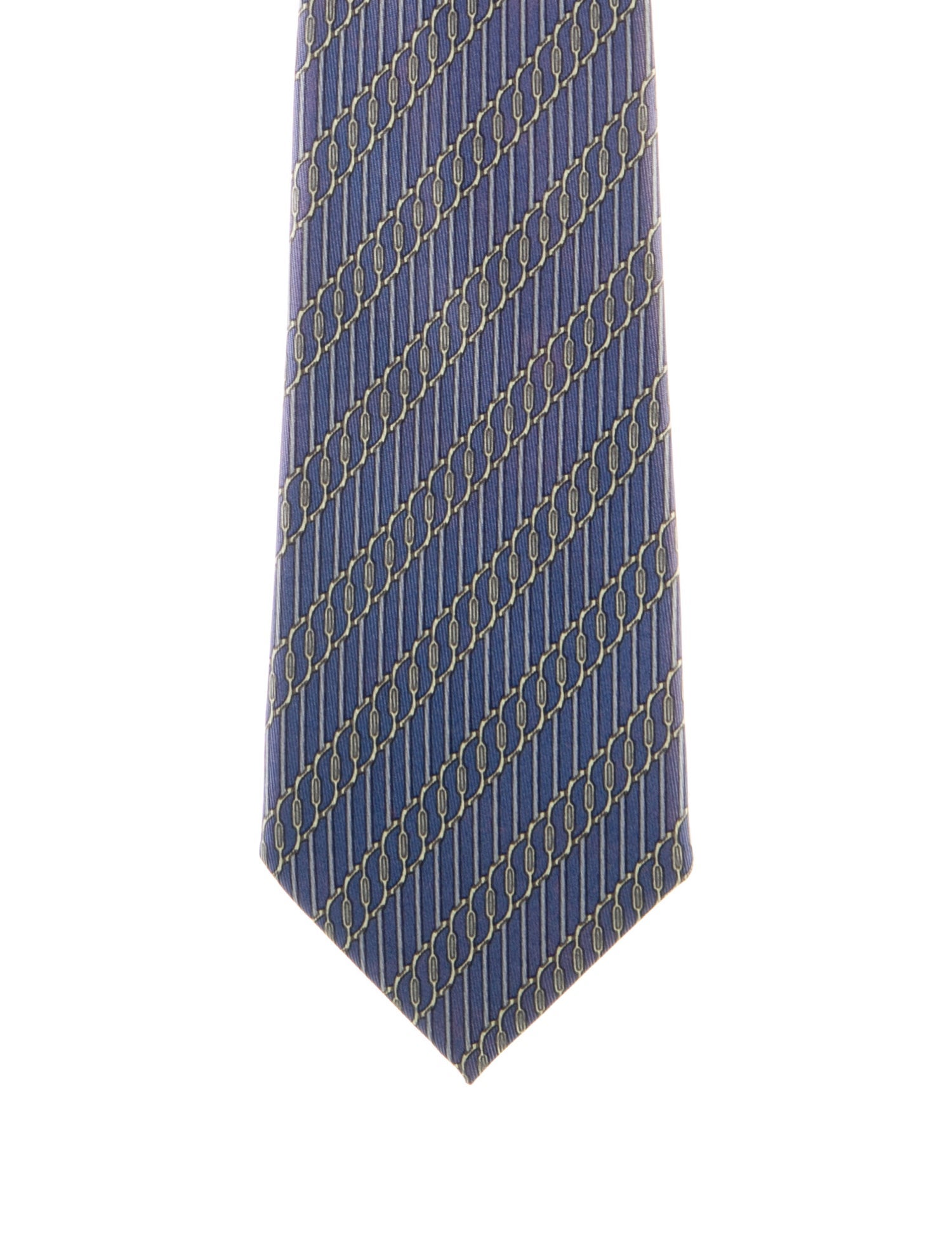 Hermès Silk Print Tie