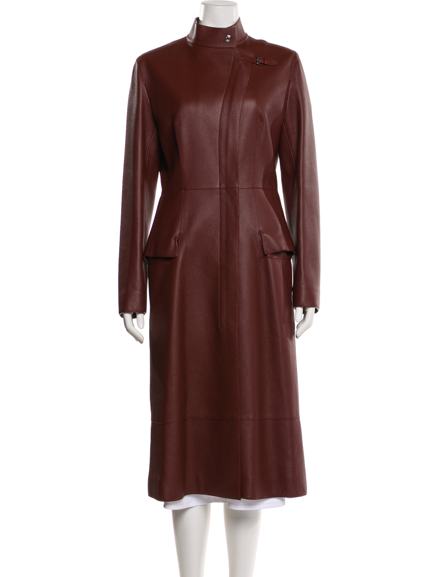 Hermès Leather Fur Coat w/ Tags