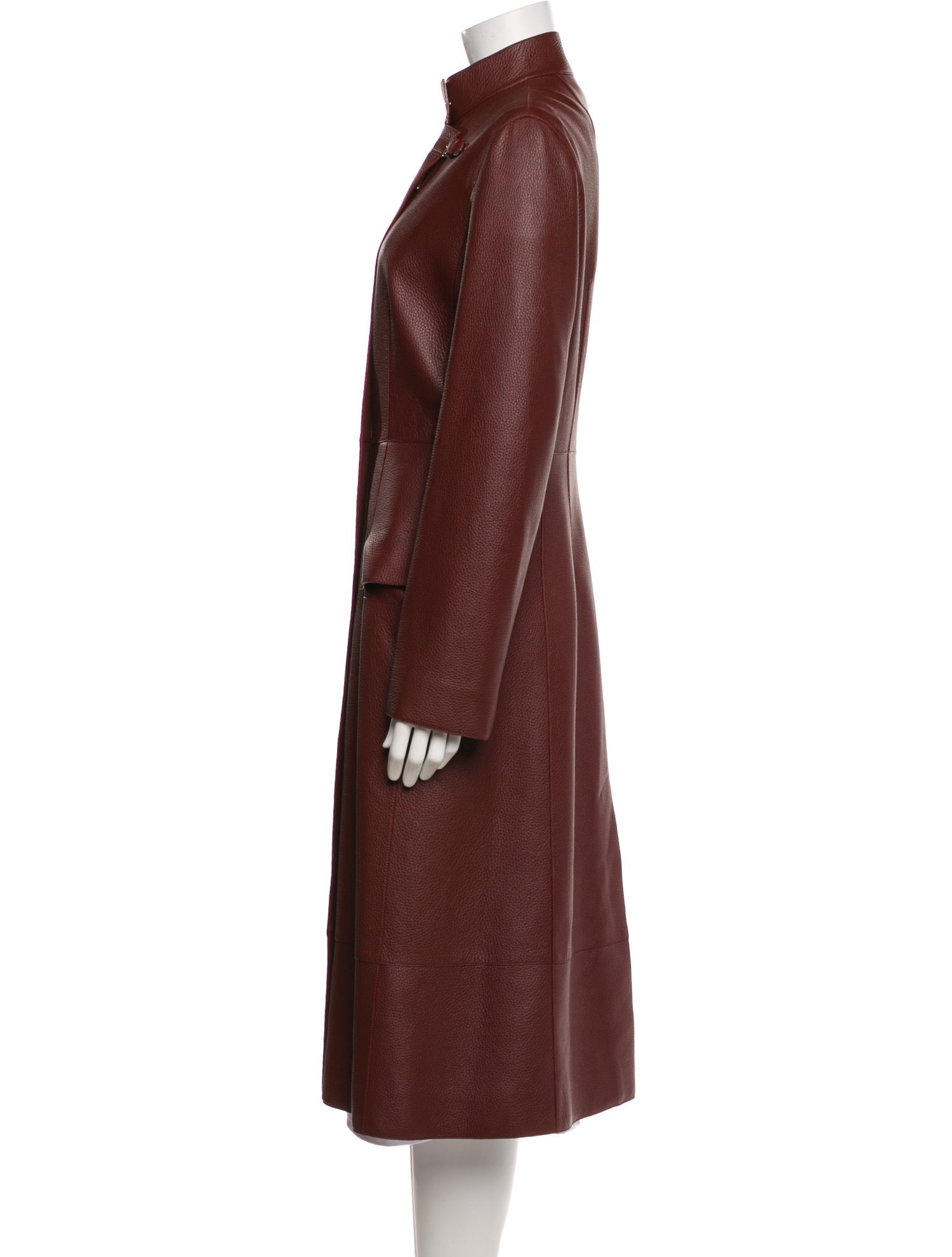 Hermès Leather Fur Coat w/ Tags