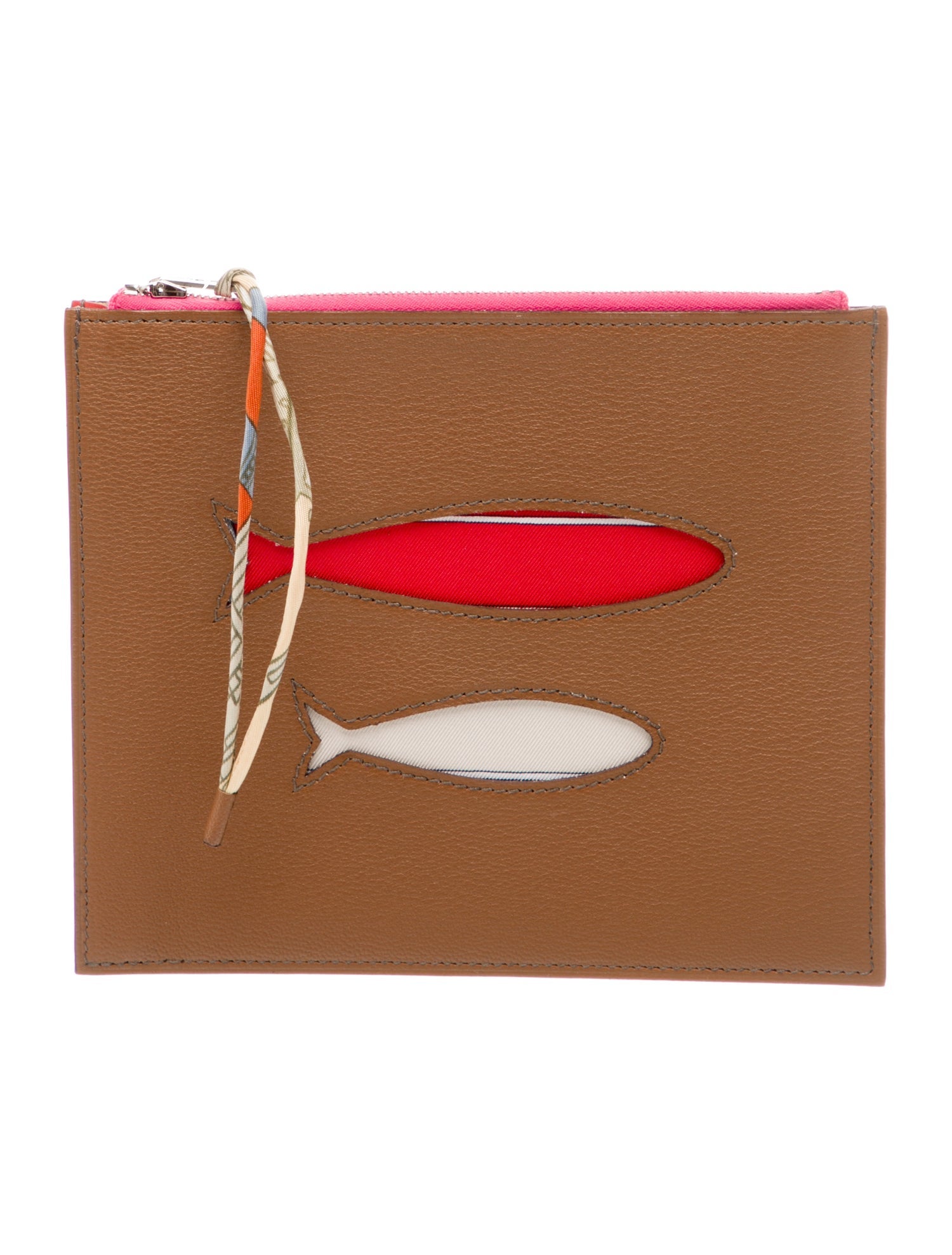 Hermès Chevre Mysore Petit H Flat Case