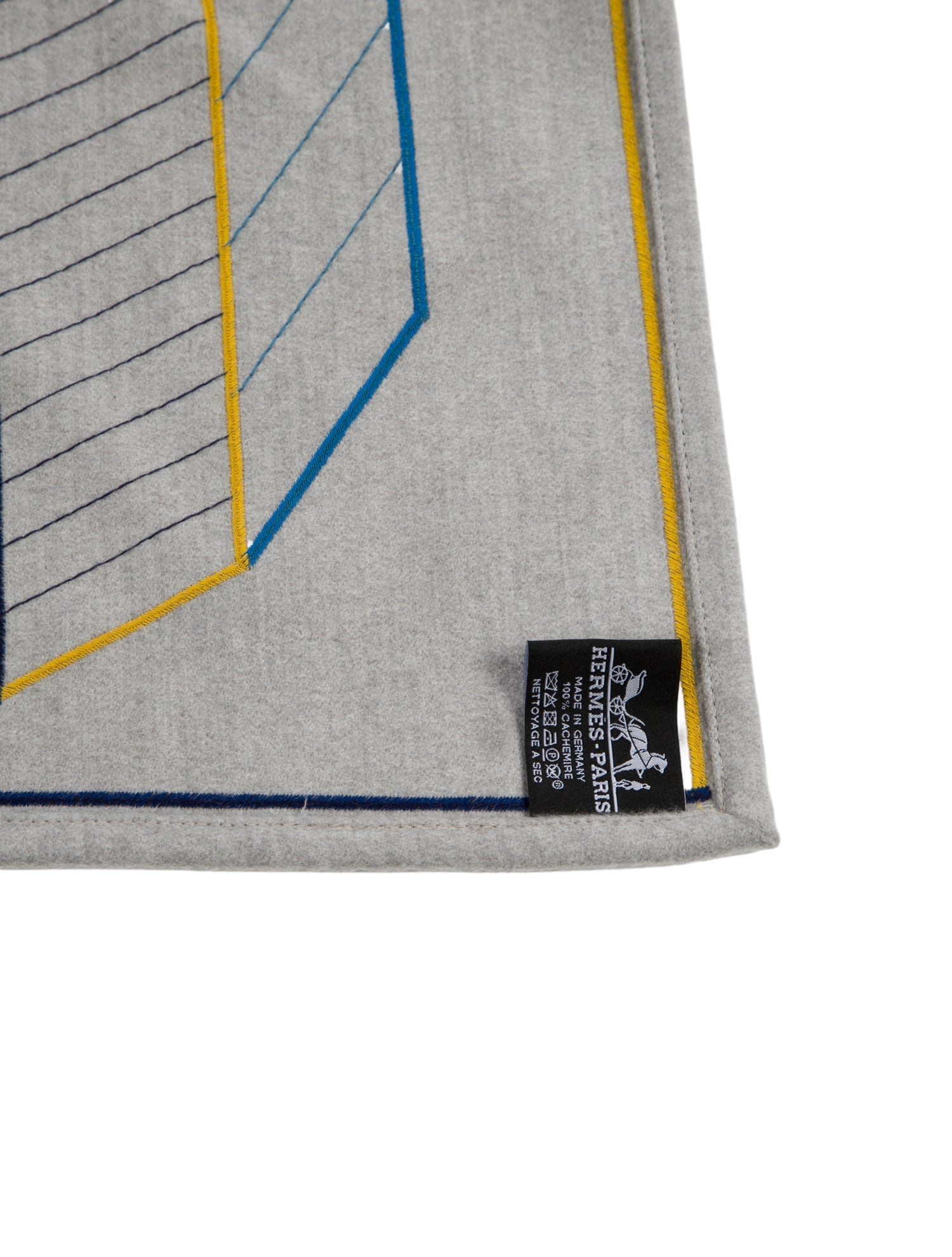 Hermès Cashmere Les Cavaliers Blanket