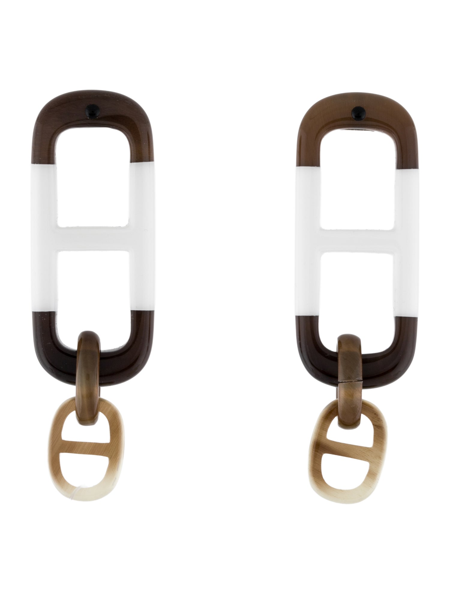 Hermès Small Amarrese Drop Earrings