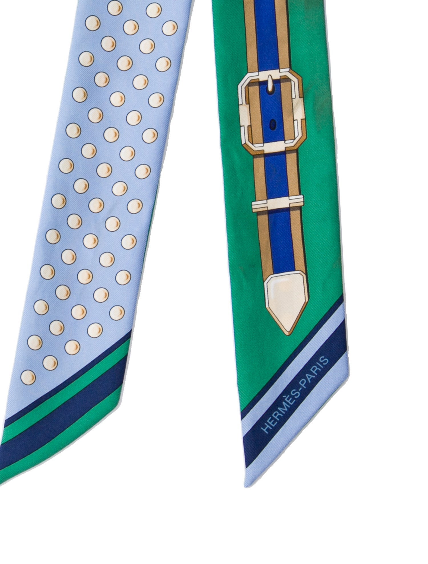 Hermès Grand Tralala Silk Twilly Scarf Silk Twilly Scarf