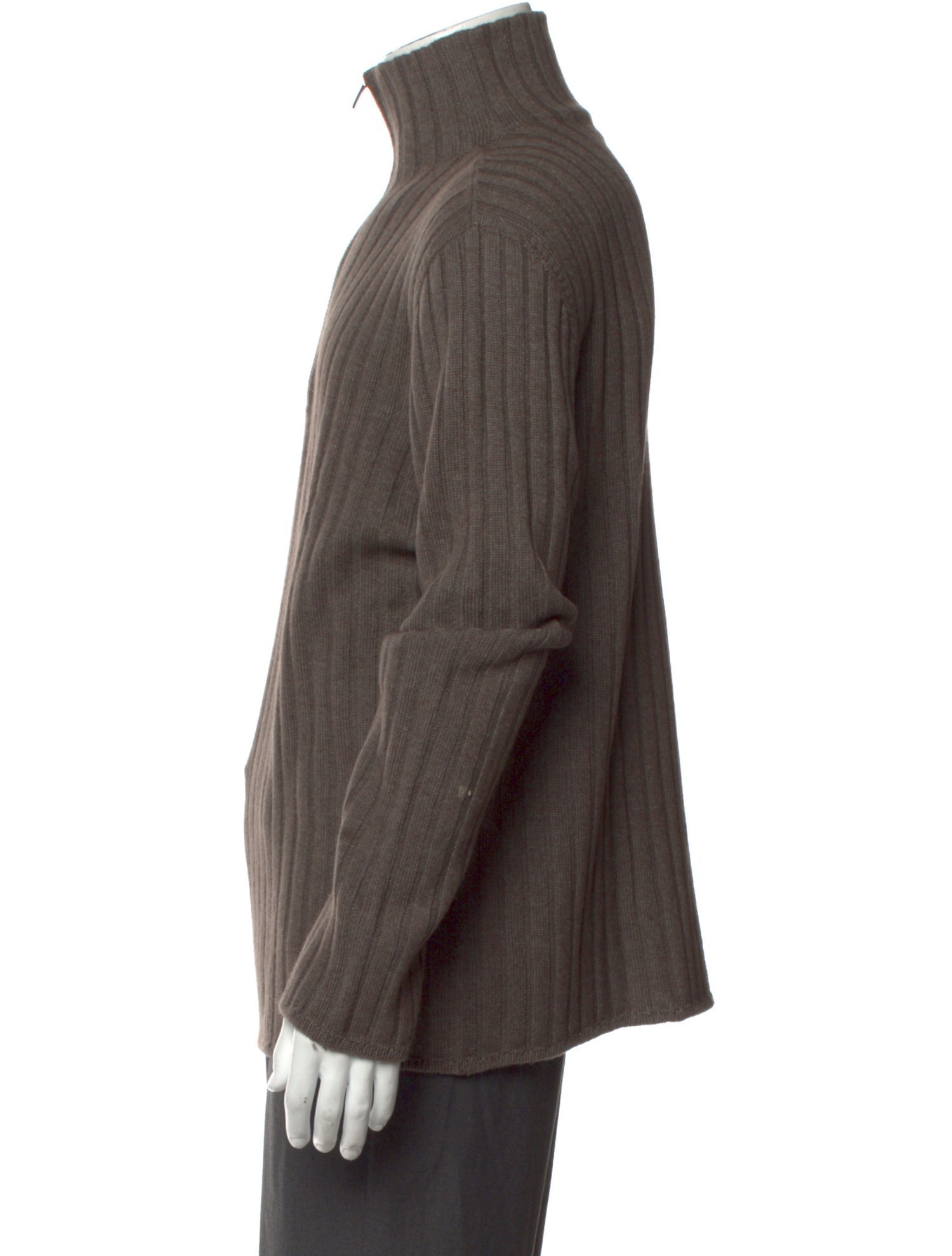 Hermès Cashmere Turtleneck Polo Sweater