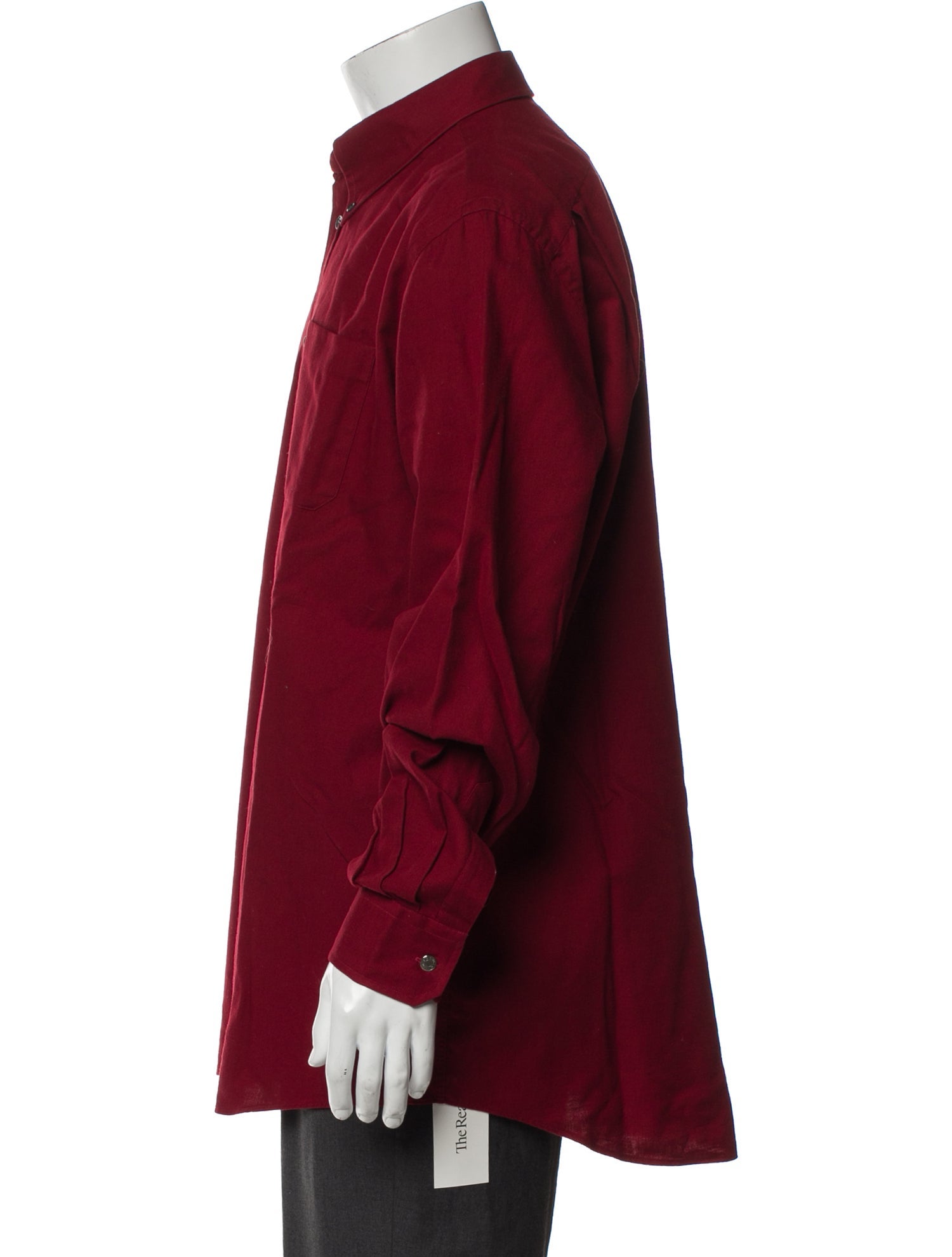 Hermès Long Sleeve Dress Shirt