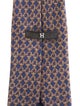 Hermès Pattern Print Silk Tie
