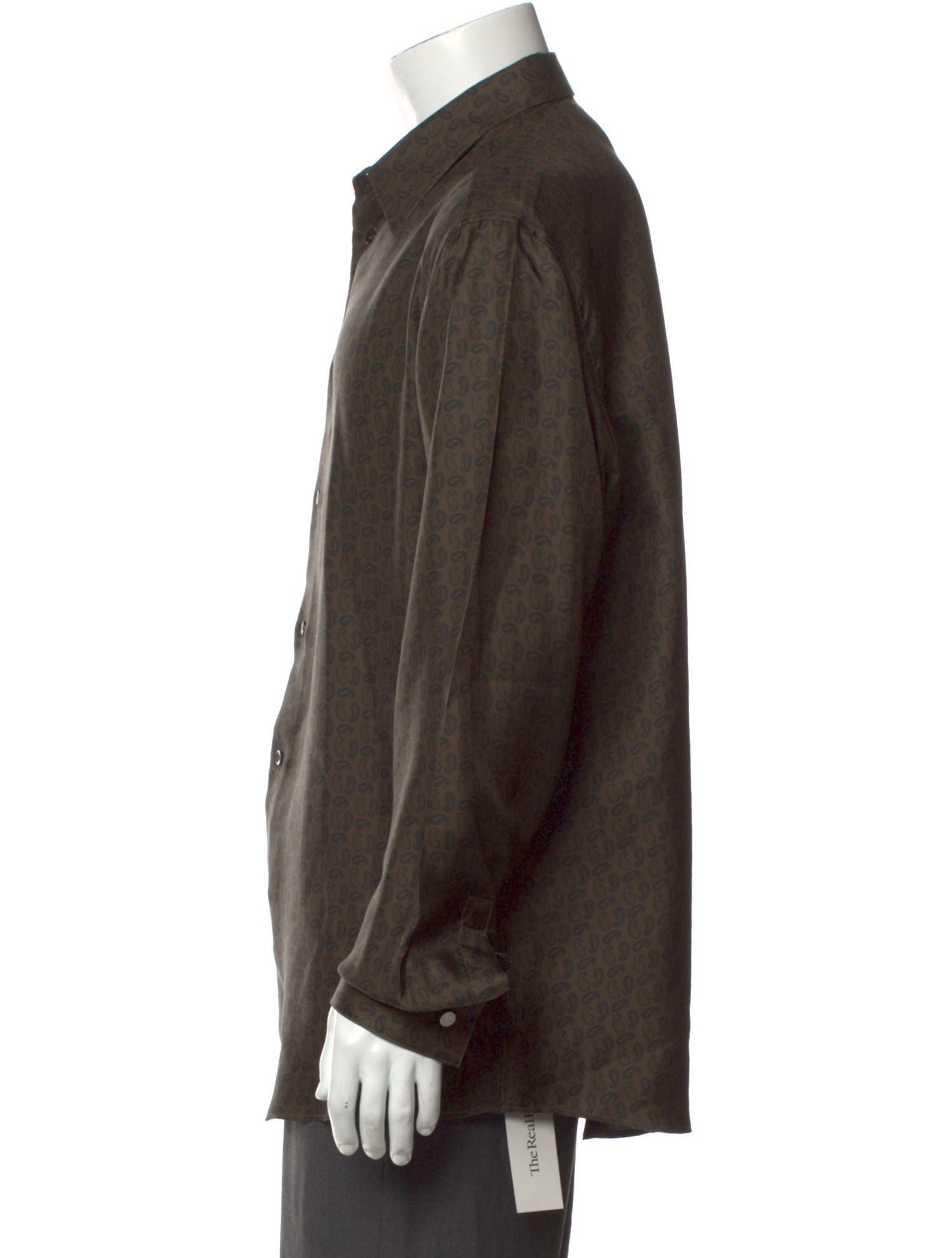 Hermès Silk Long Sleeve Shirt