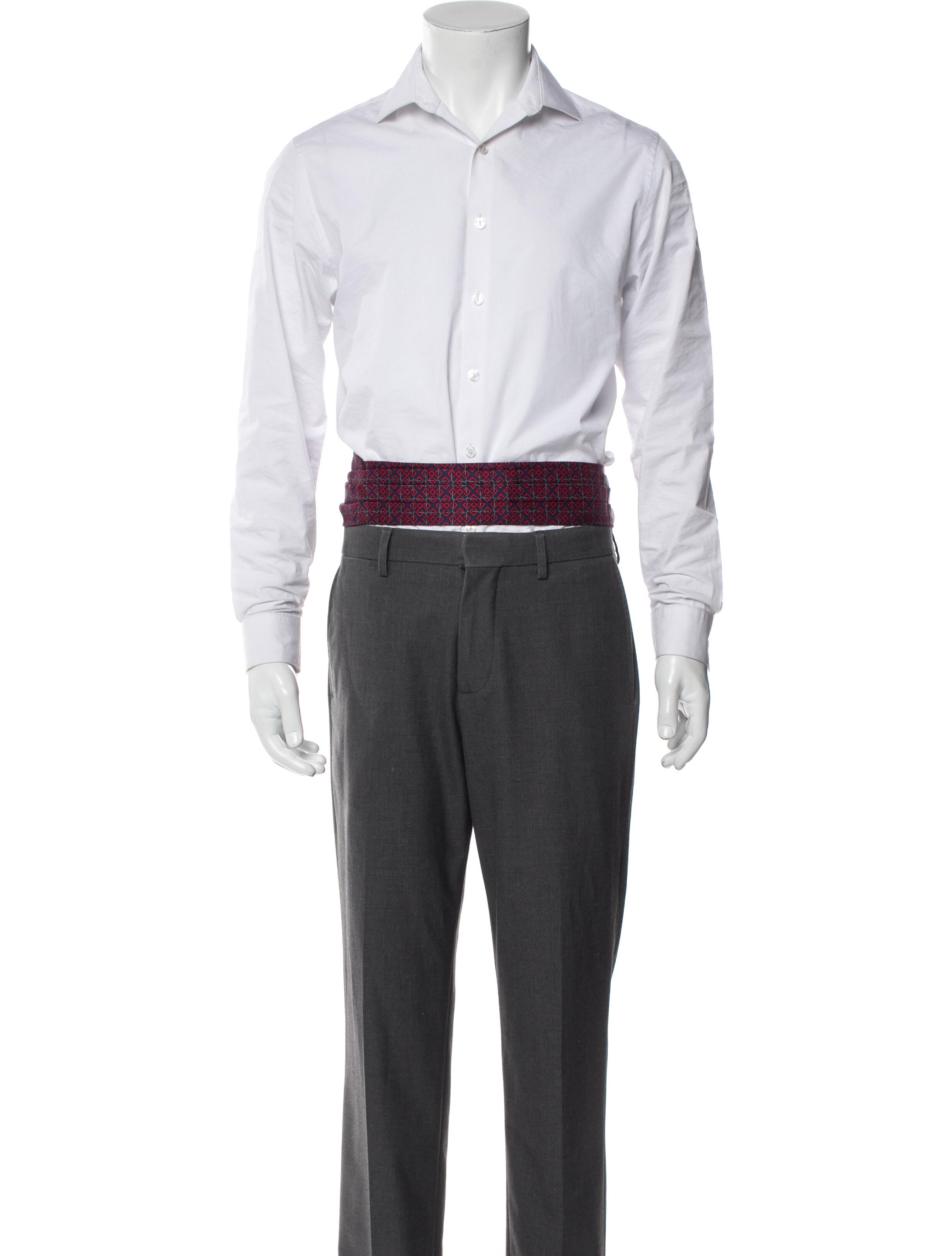 Hermès Silk Pleated Cummerbund