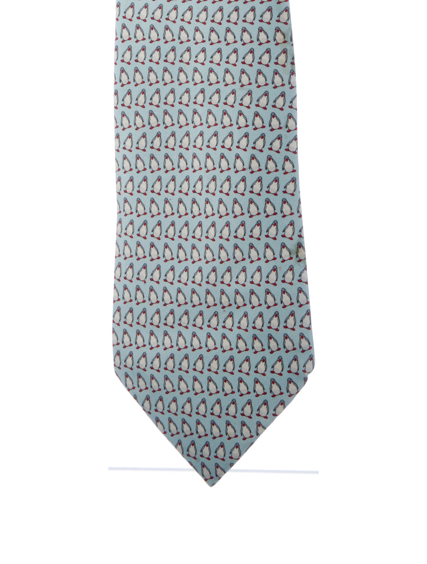 Hermès SIlk Print Tie