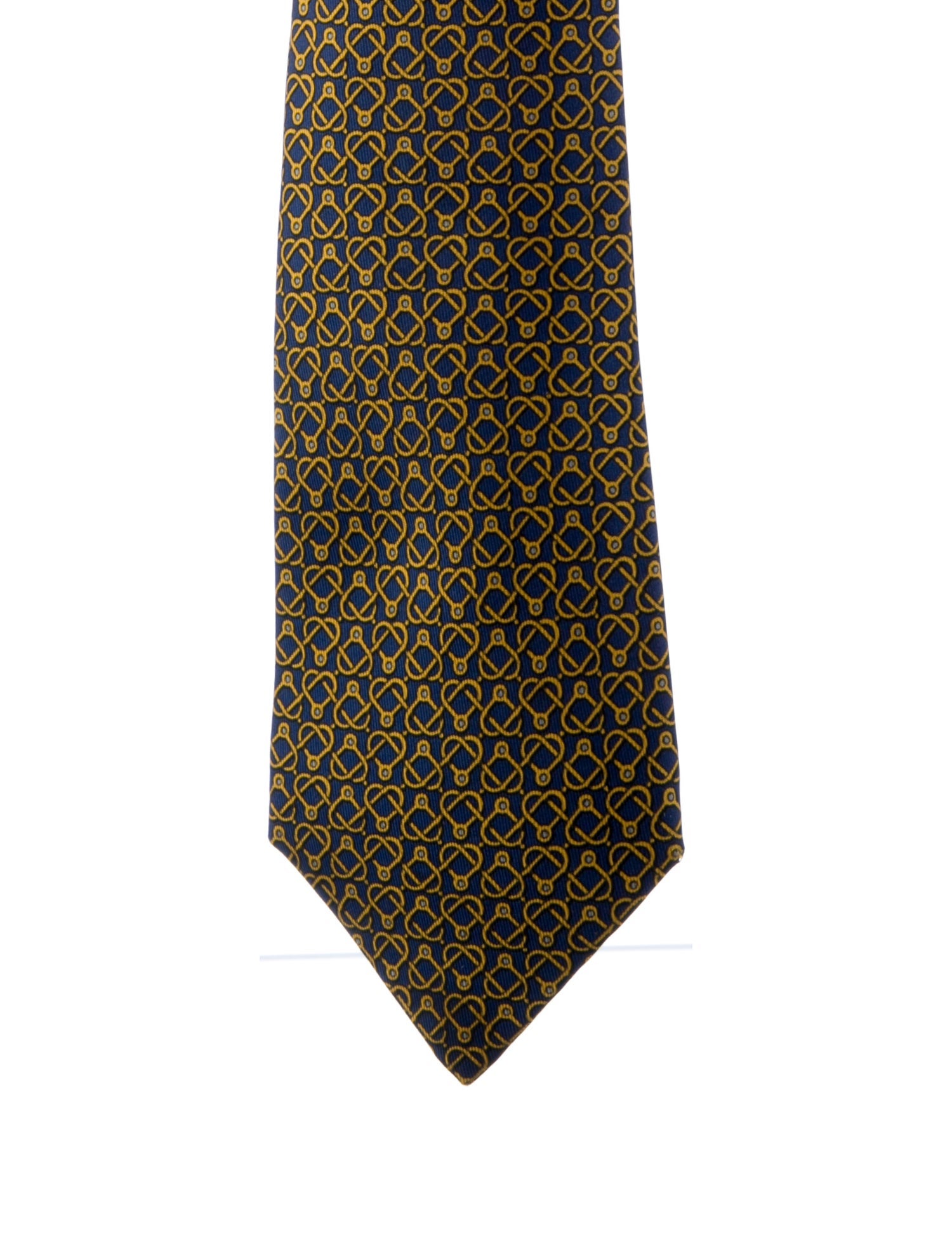 Hermès Silk Print Tie