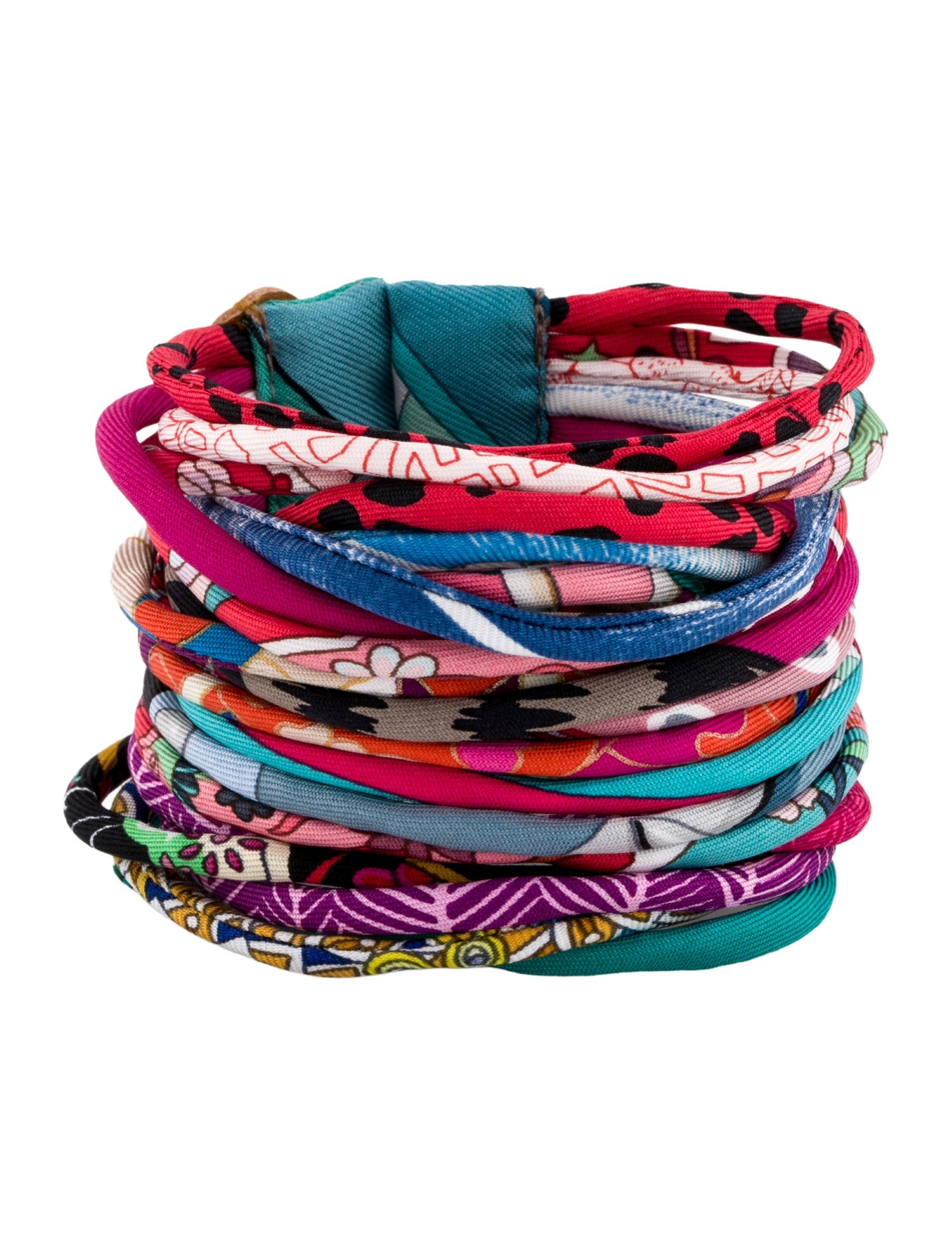 Hermès Multistrand Silk Wrap Bracelet