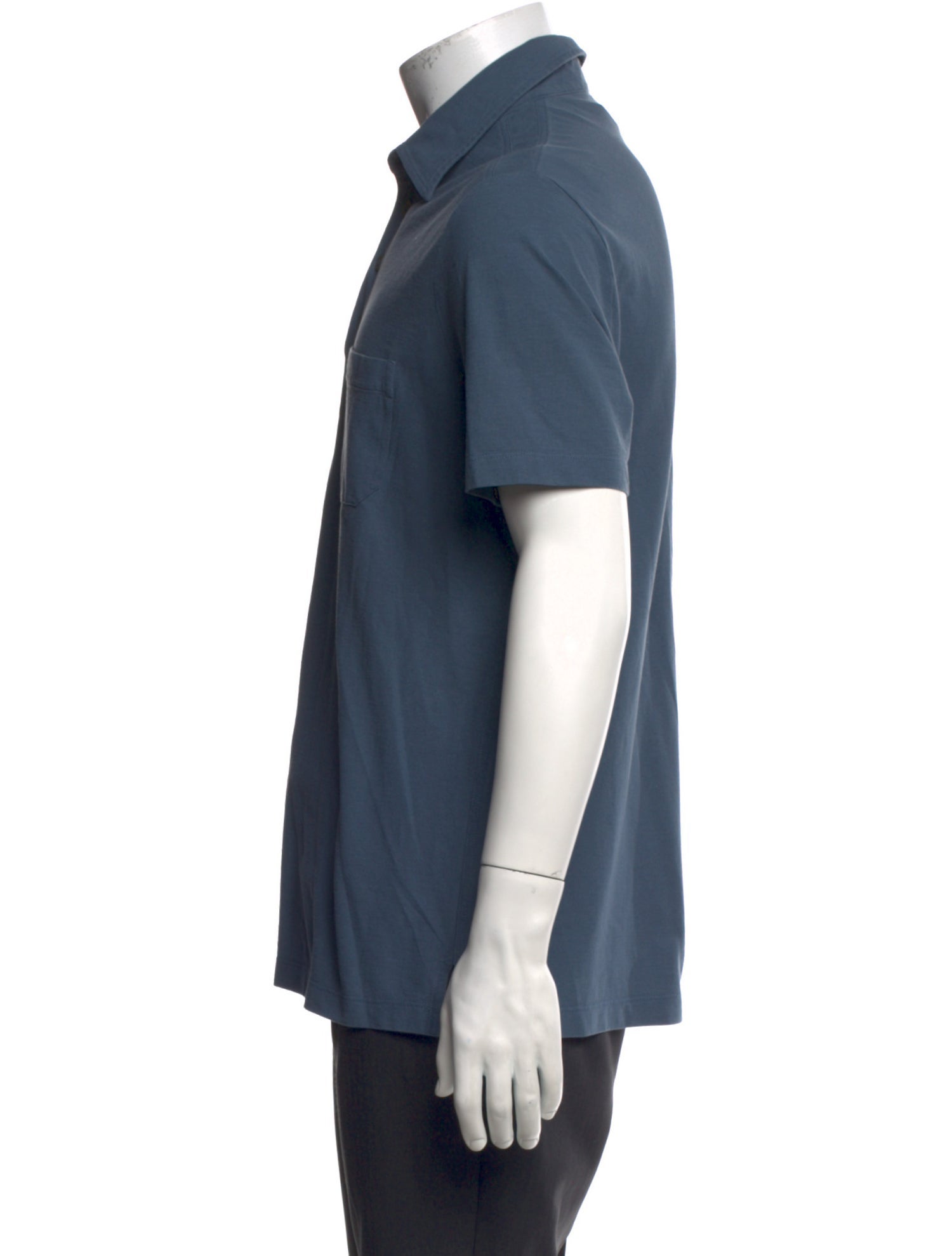 Hermès Collar Short Sleeve Polo Shirt