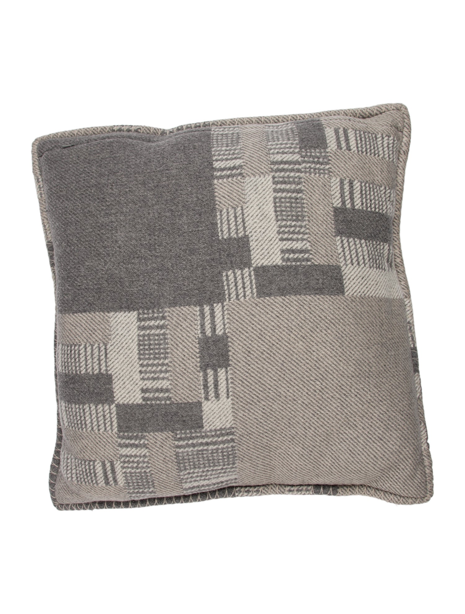 Hermès Wool Throw Pillow