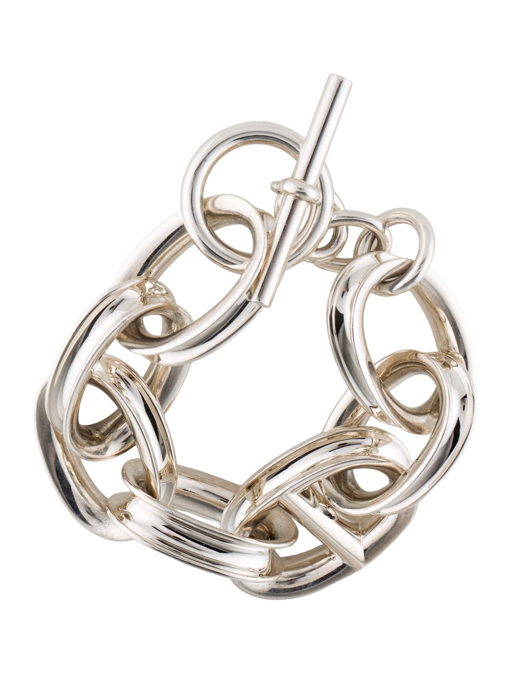 Hermès Large Reponse Toggle Link Bracelet, 7.25" - image 3