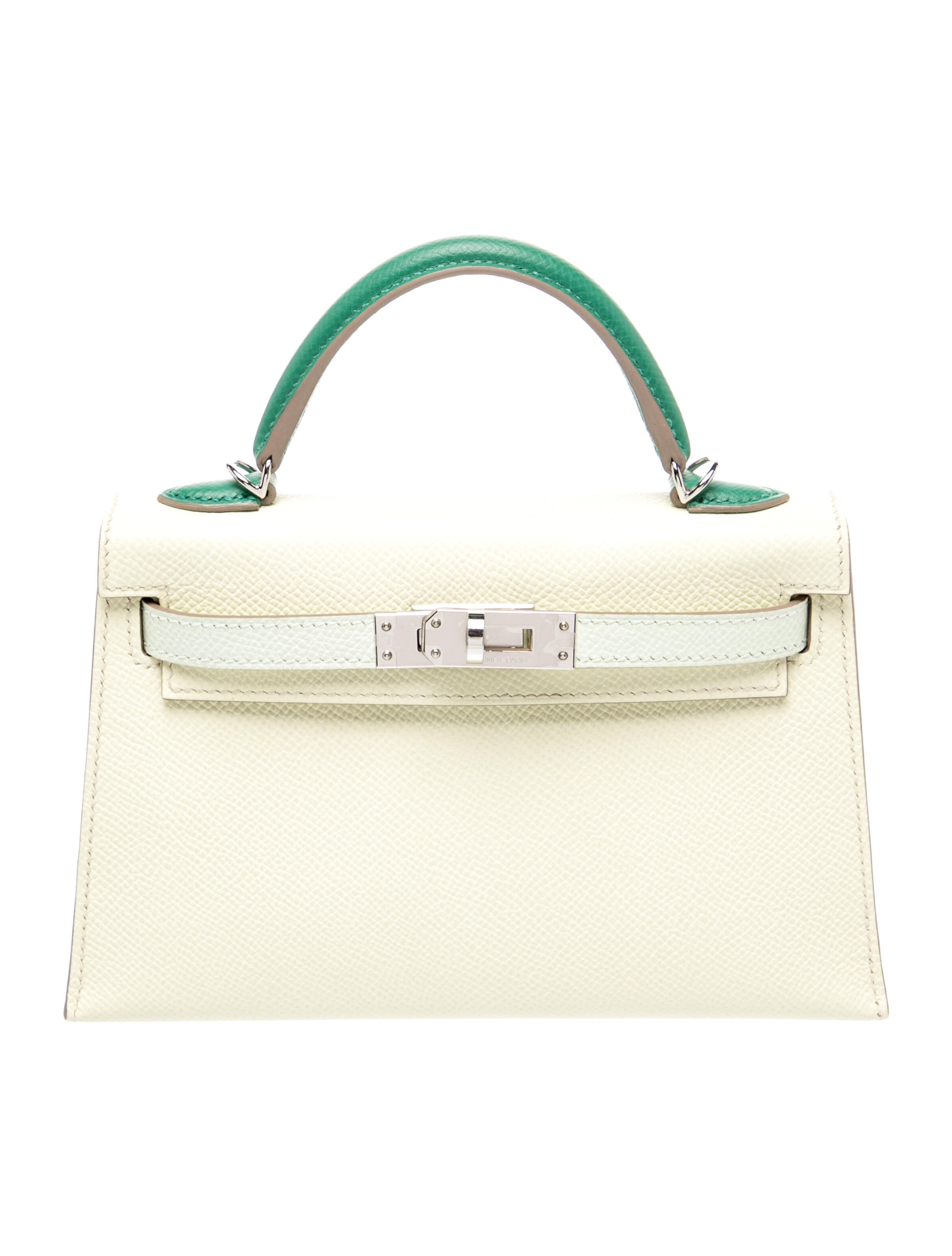 Hermès 2025 Epsom Tricolor Mini Kelly II Sellier 20