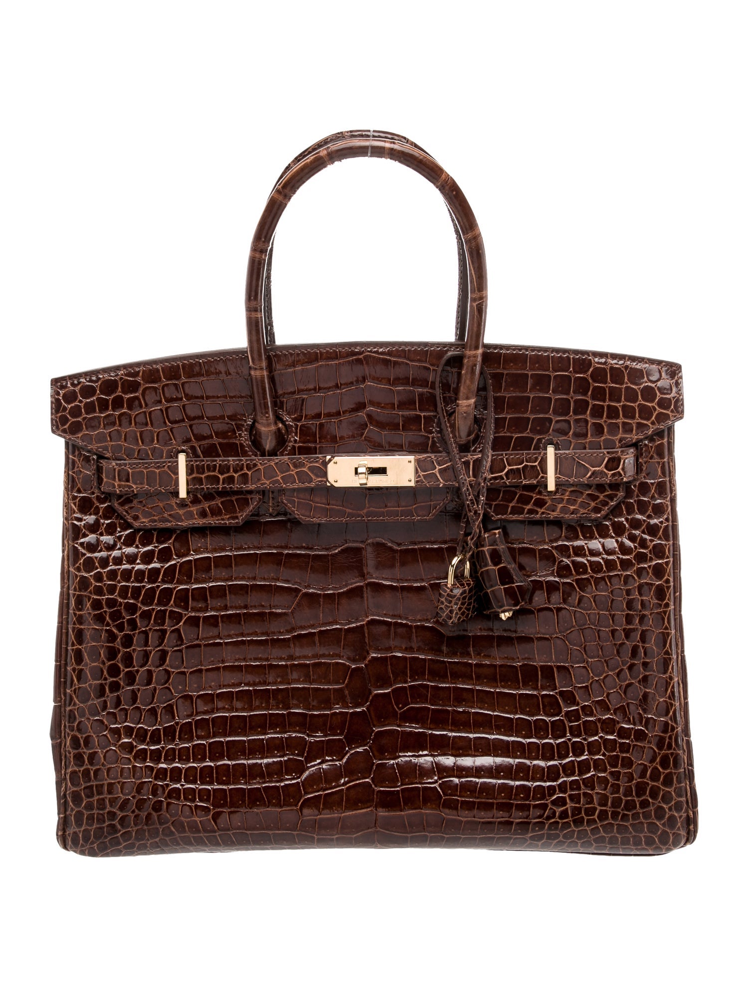 Hermès Shiny Porosus Crocodile Birkin 35