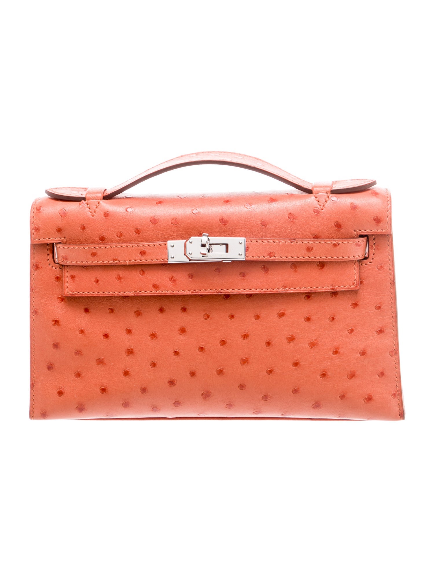 Hermès Ostrich Kelly Pochette