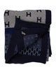 Hermès H Wool Throw Blanket