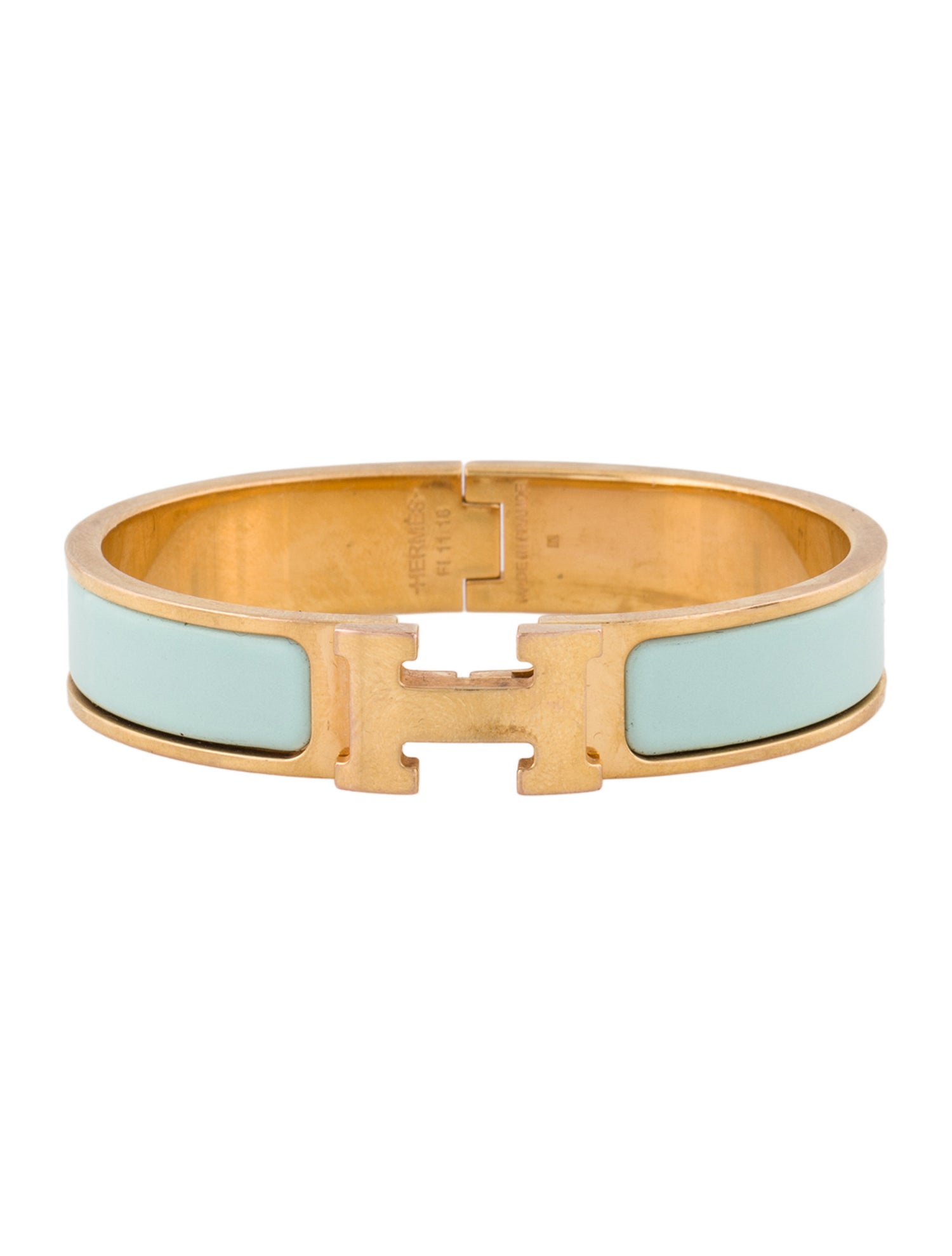 Hermès Clic H Bangle Bracelet