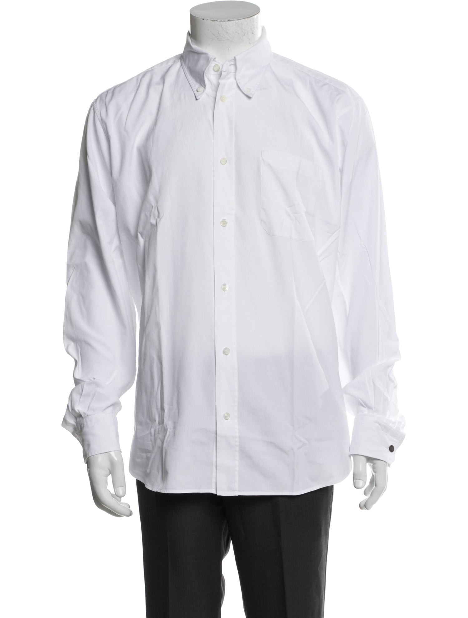 Hermès Long Sleeve Dress Shirt