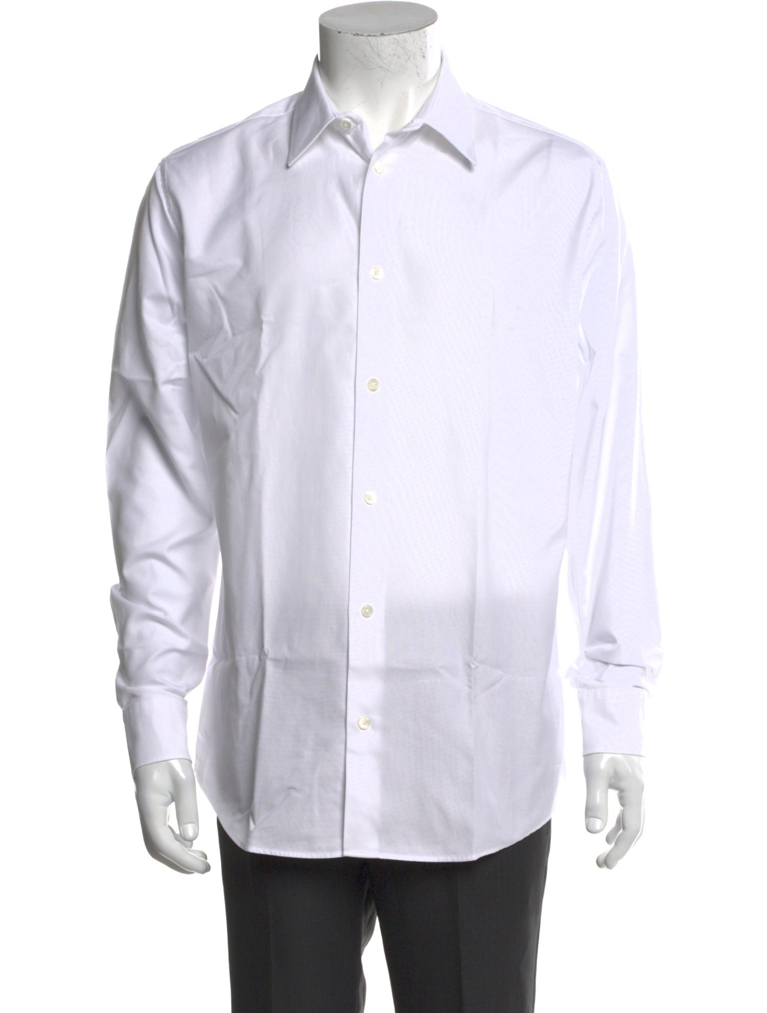 Hermès Long Sleeve Dress Shirt