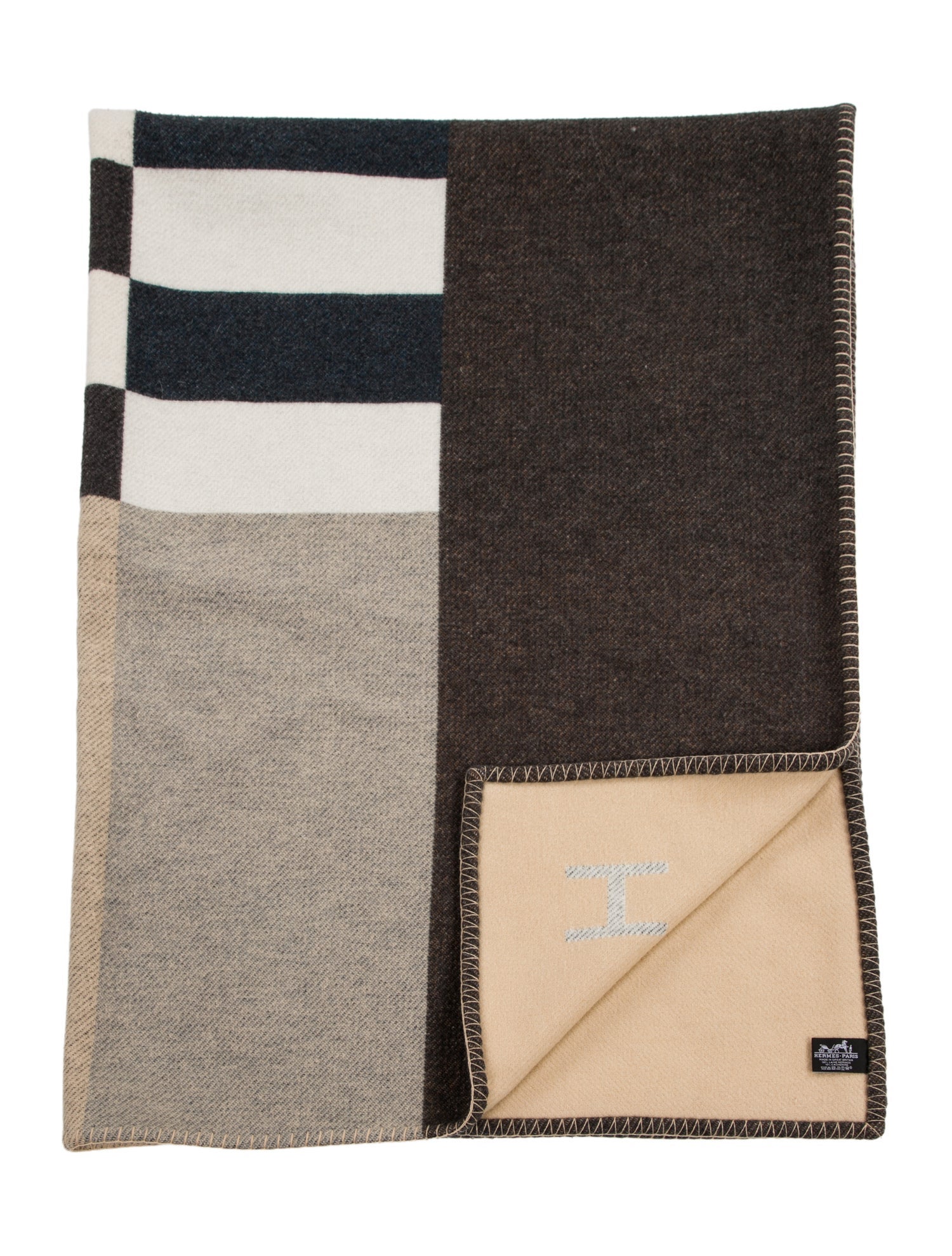 Hermès H Casaque Throw Blanket