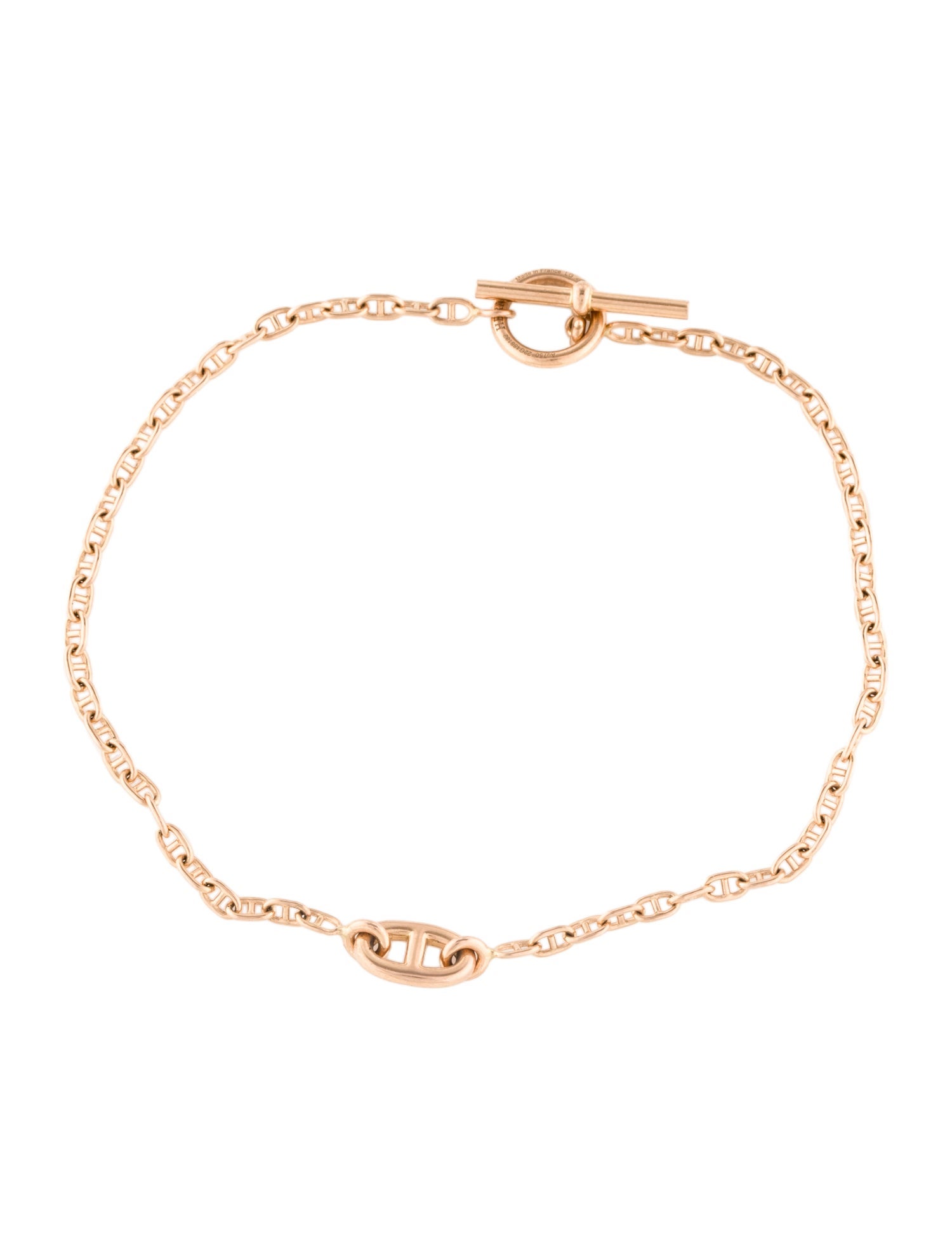 Hermès 18K Farandole Toggle Bracelet
