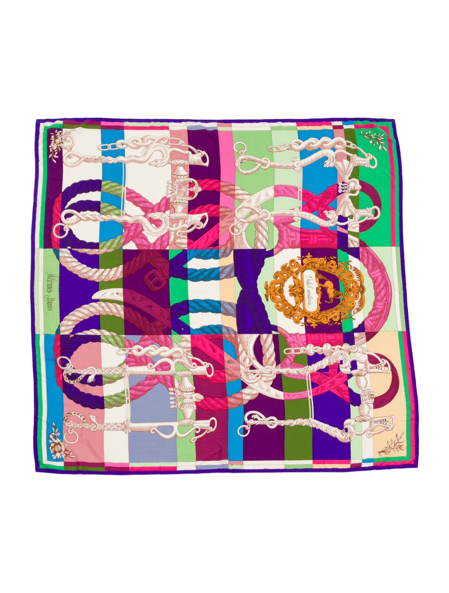 Hermès Della Cavalleria Cashmere Shawl